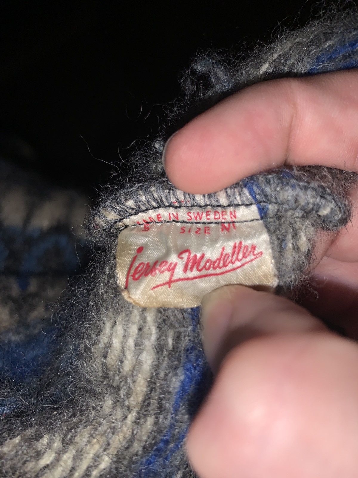 Vintage Vintage Jersey Modeller Icelandic Fair Isle Sweater Size US M / EU 48-50 / 2 - 5 Thumbnail
