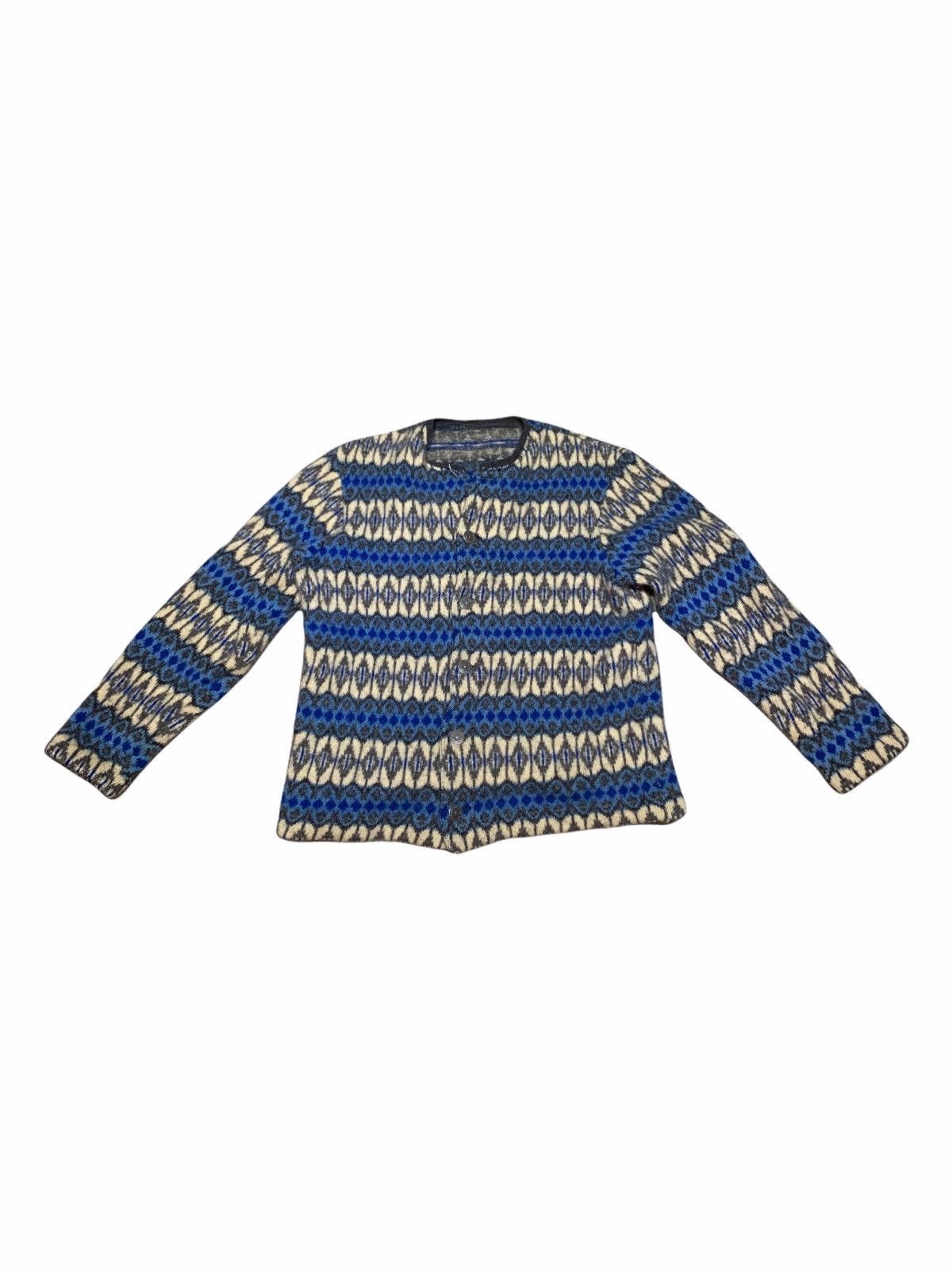 Vintage Vintage Jersey Modeller Icelandic Fair Isle Sweater Size US M / EU 48-50 / 2 - 1 Thumbnail