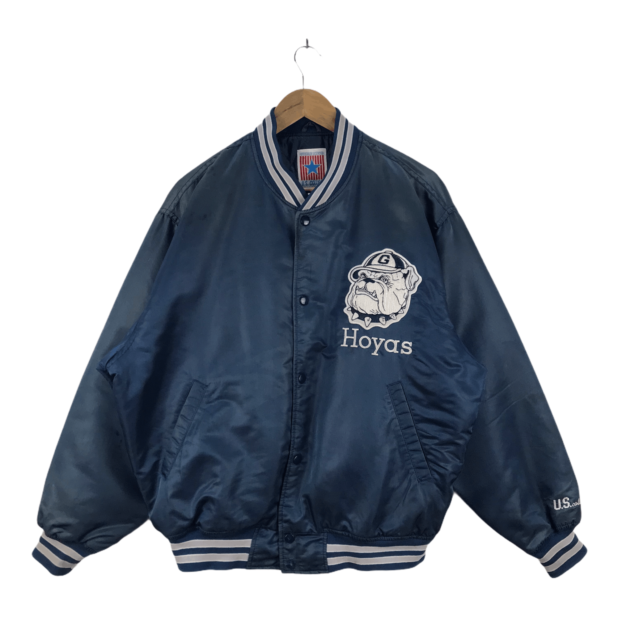 American College Vintage Georgetown Hoyas Varsity Jacket | Grailed