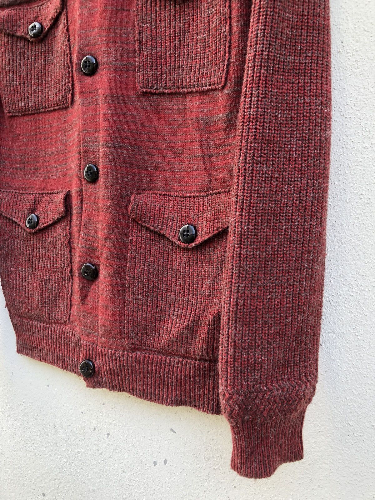 Ego Tripping Ego Tripping Japan 4 Pocket knitwear Button Sweater Size US S / EU 44-46 / 1 - 10 Thumbnail