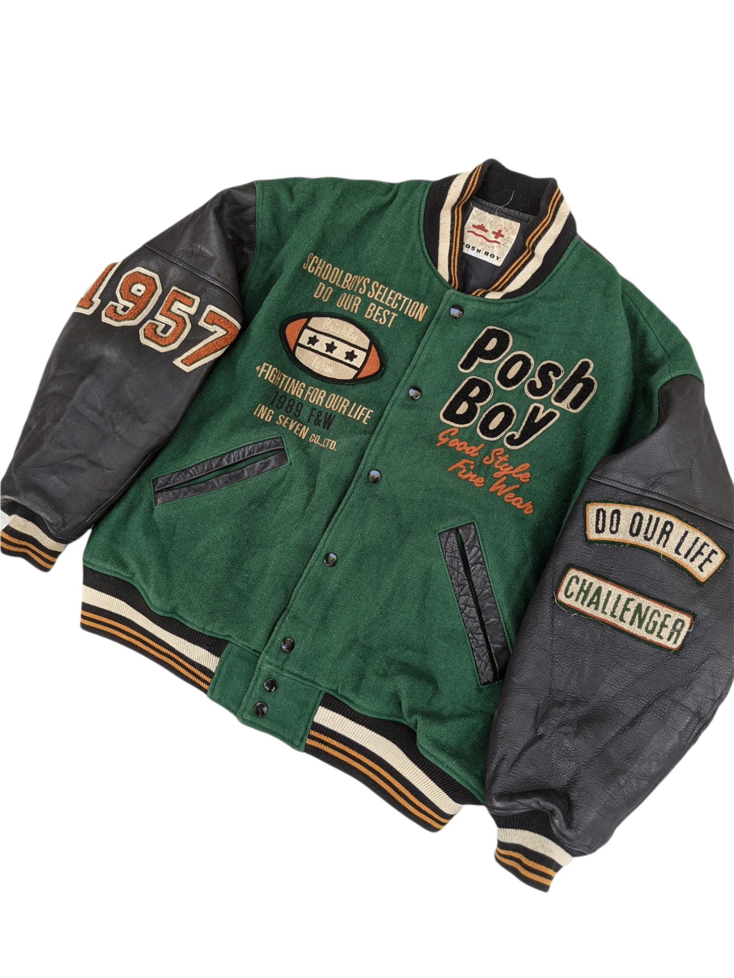 Other Posh Boy Varsity Jacket Size US L / EU 52-54 / 3 - 13 Thumbnail