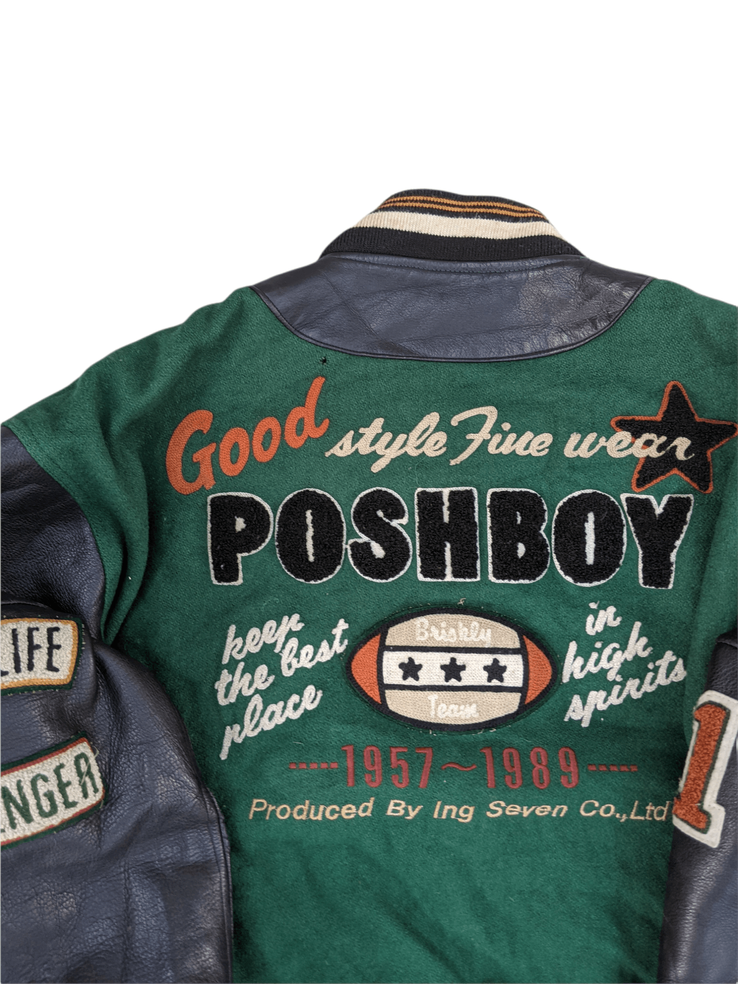 Other Posh Boy Varsity Jacket Size US L / EU 52-54 / 3 - 2 Thumbnail