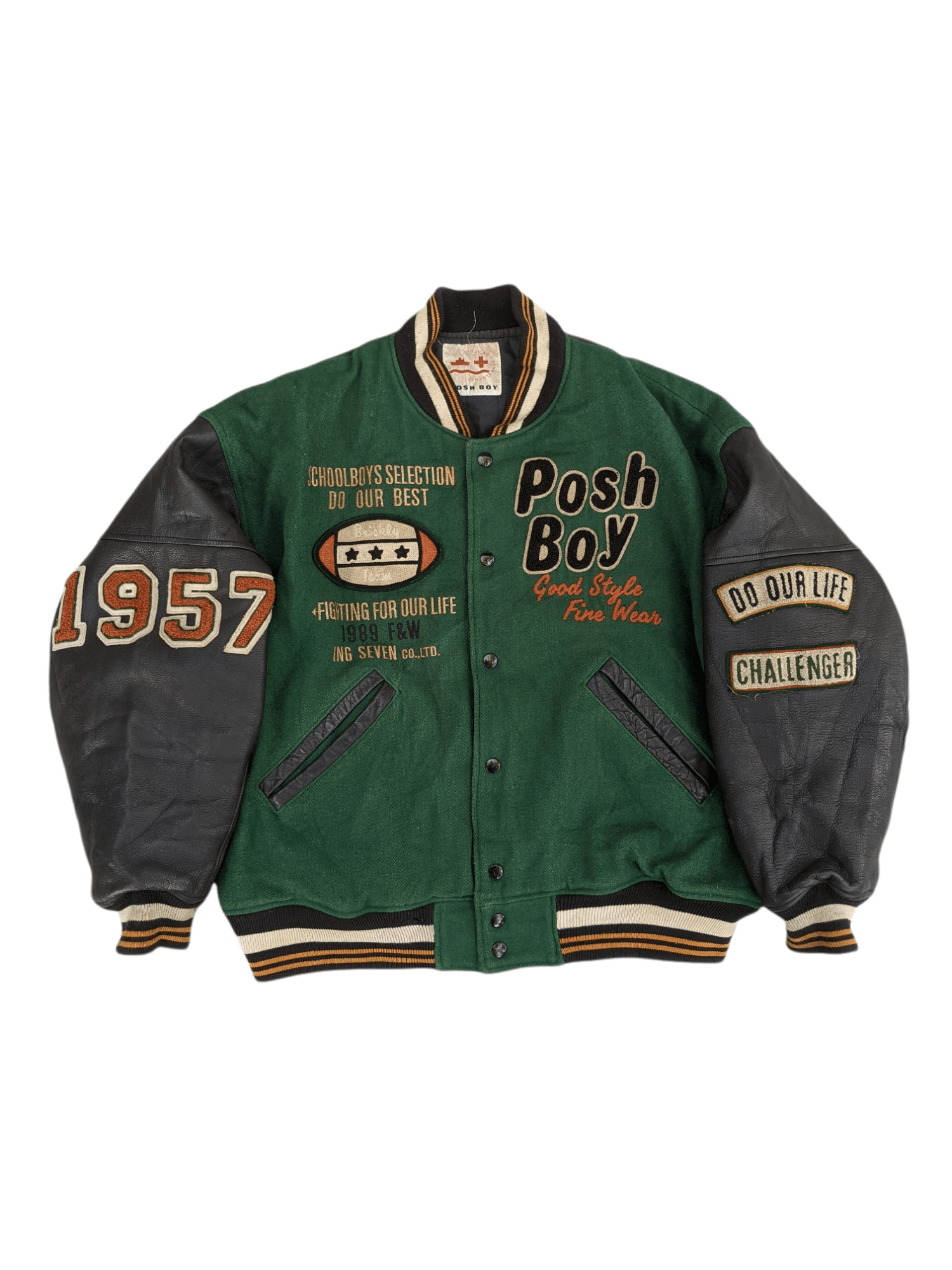Other Posh Boy Varsity Jacket Size US L / EU 52-54 / 3 - 12 Thumbnail