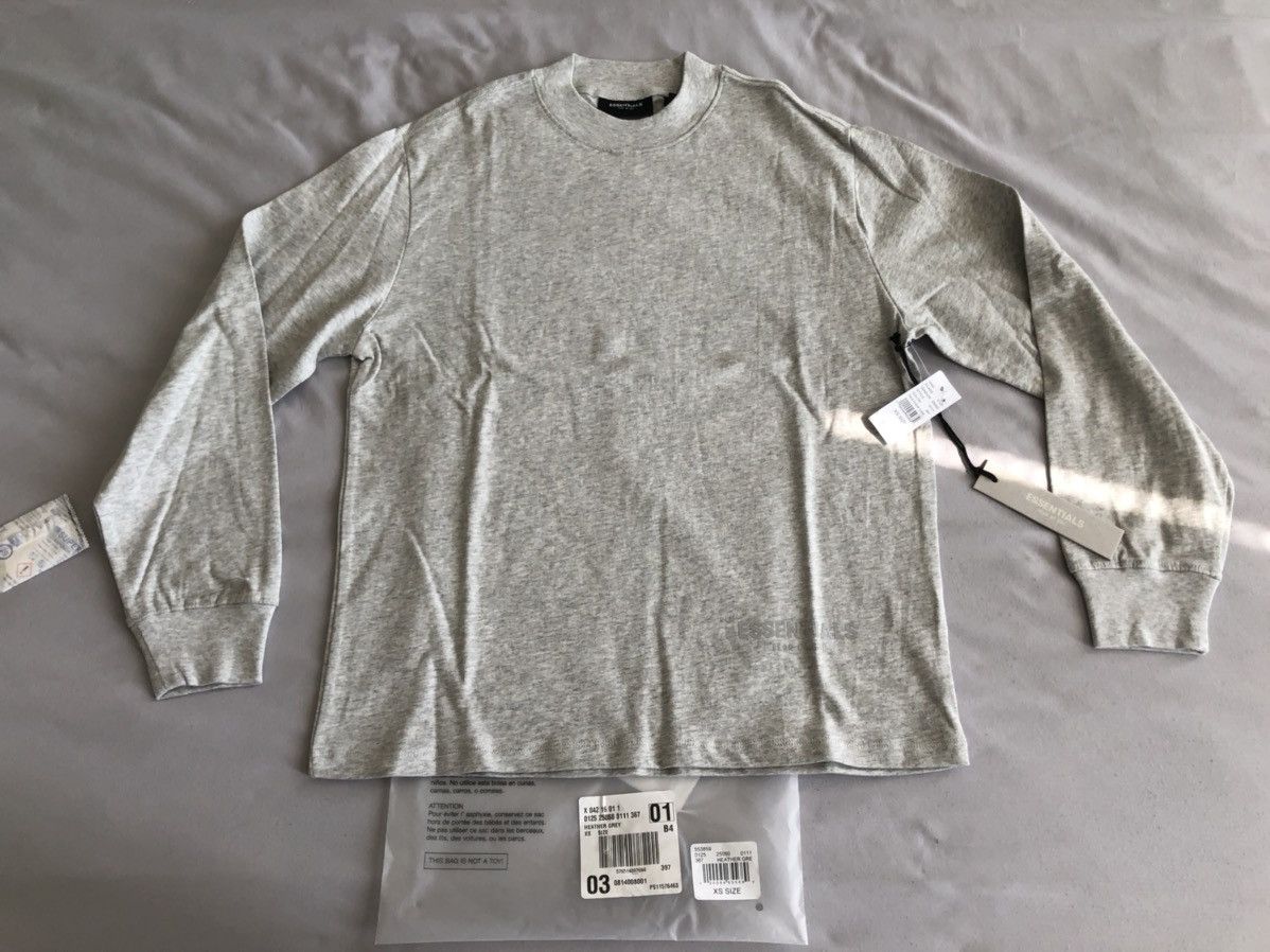 Fear of God Fear of God Essentials reflective long sleeve tee Size US XS / EU 42 / 0 - 1 Thumbnail