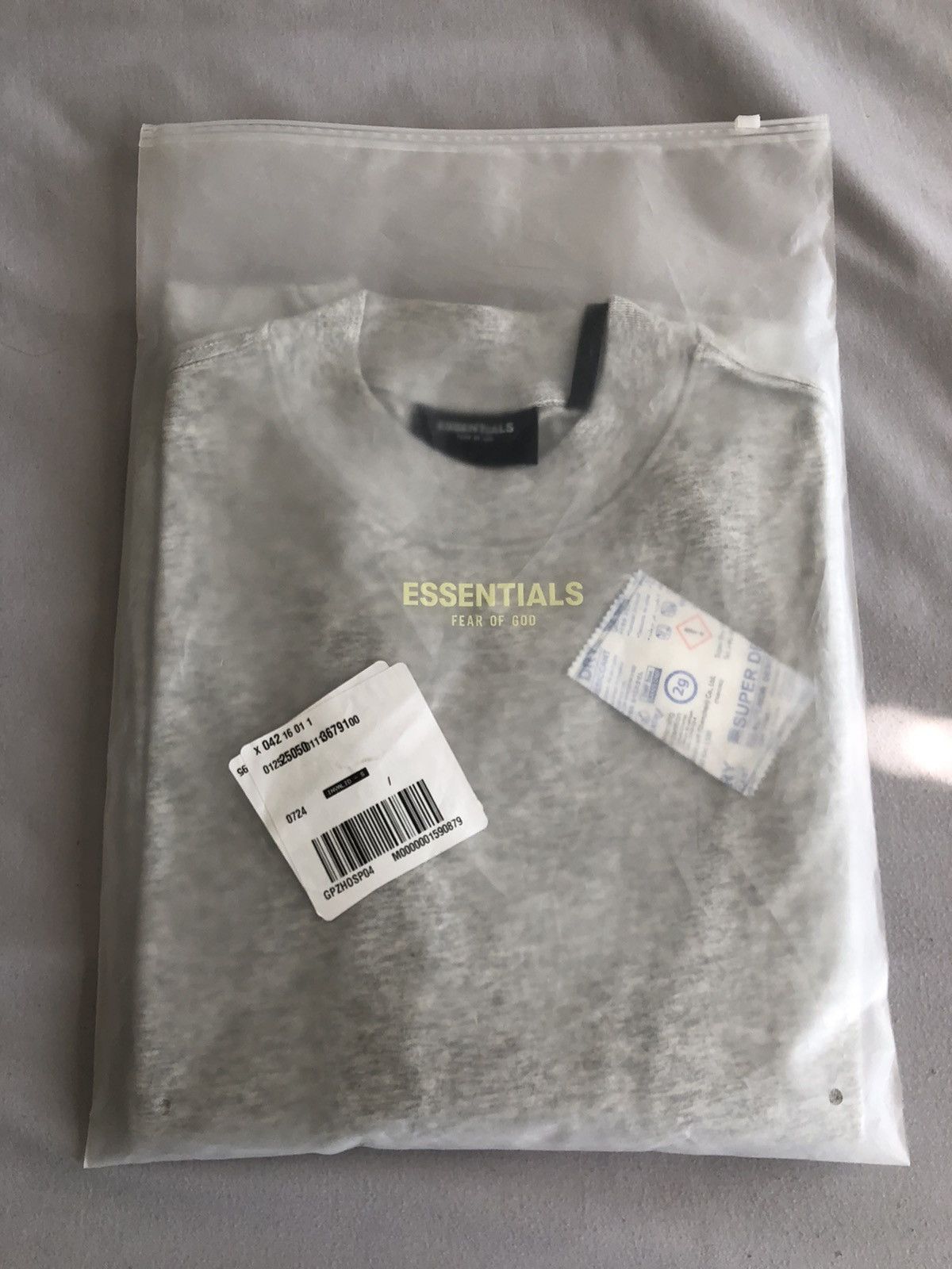 Fear of God Fear of God Essentials reflective long sleeve tee Size US XS / EU 42 / 0 - 4 Thumbnail