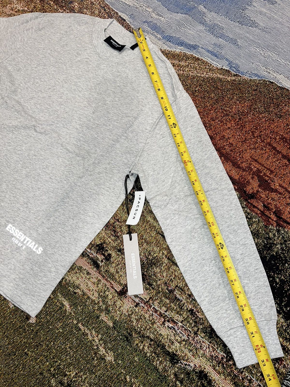 Fear of God Fear of God Essentials reflective long sleeve tee Size US XS / EU 42 / 0 - 11 Thumbnail