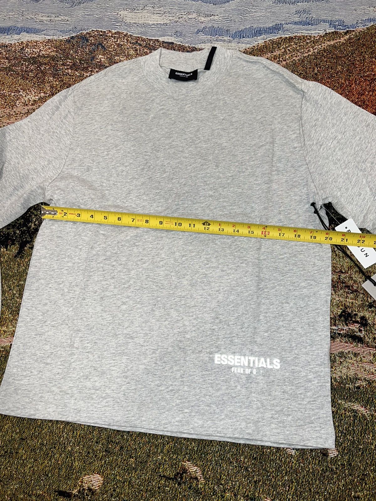 Fear of God Fear of God Essentials reflective long sleeve tee Size US XS / EU 42 / 0 - 10 Thumbnail
