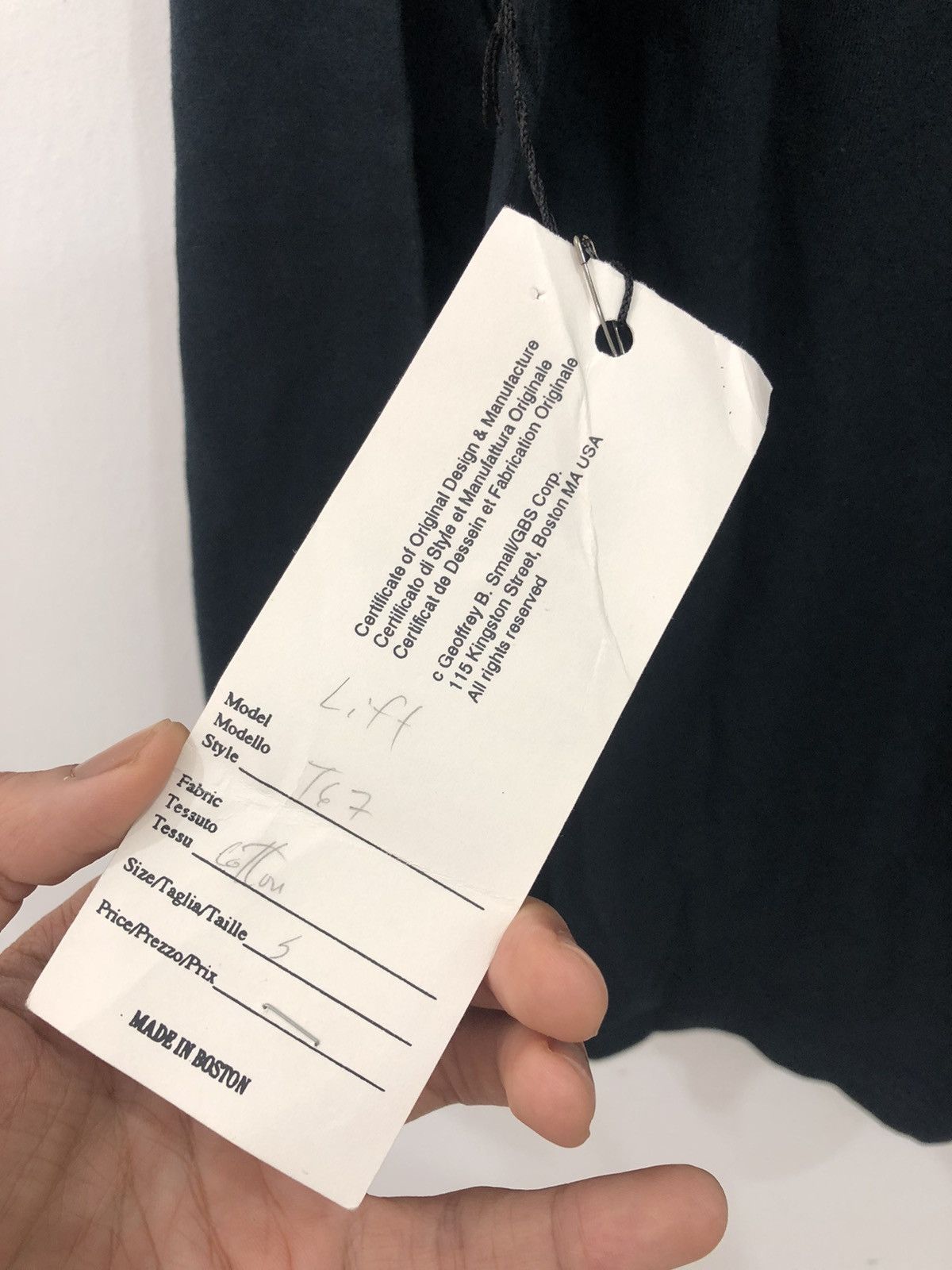 Geoffrey B. Small Geoffrey B.Small Long sleeve tshirt Size US S / EU 44-46 / 1 - 10 Thumbnail