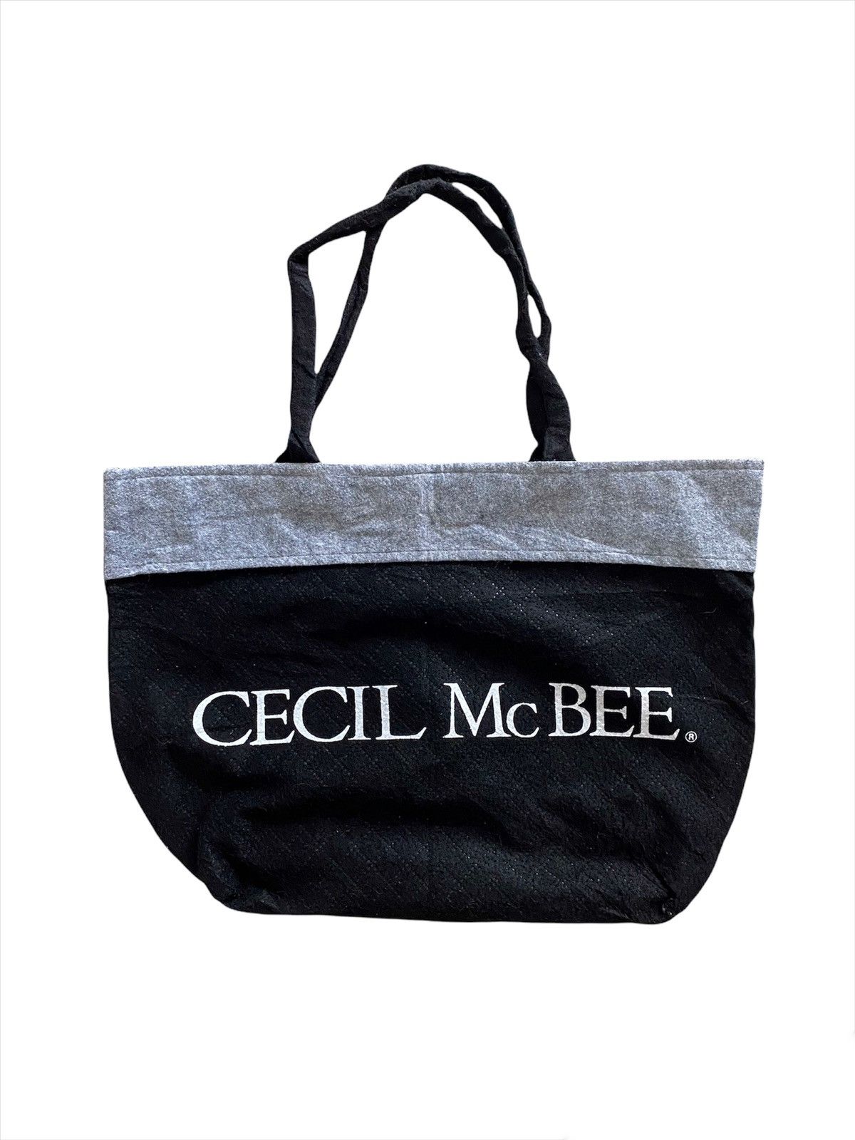 Japanese Brand Streetwear Cecil McBEE tote bag miror Logo Grailed