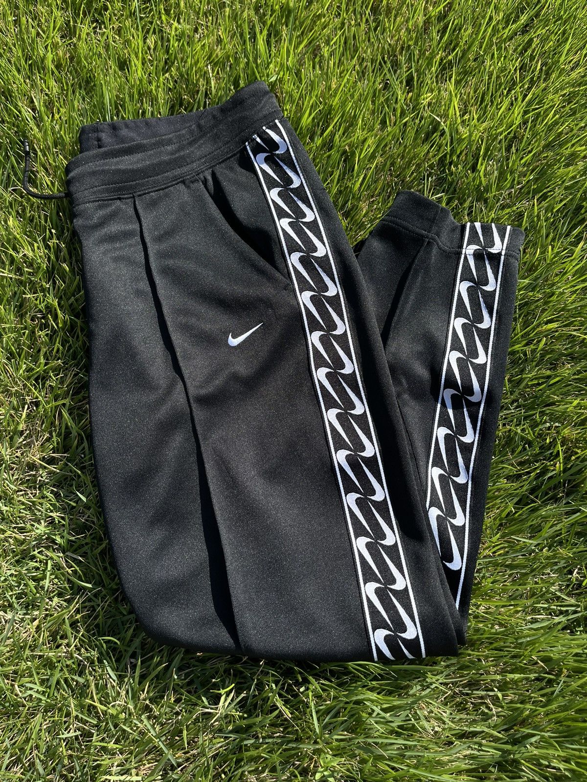 Nike Streetwear Nike Double Swoosh Logo Side Tape Jogger Stussy Track Pants Grailed