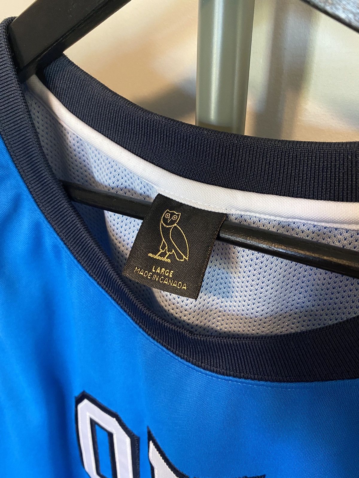 Octobers Very Own FINAL DROP BEFORE REMOVAL‼️ OVO Basketball Jersey - Blue Size US L / EU 52-54 / 3 - 3 Thumbnail