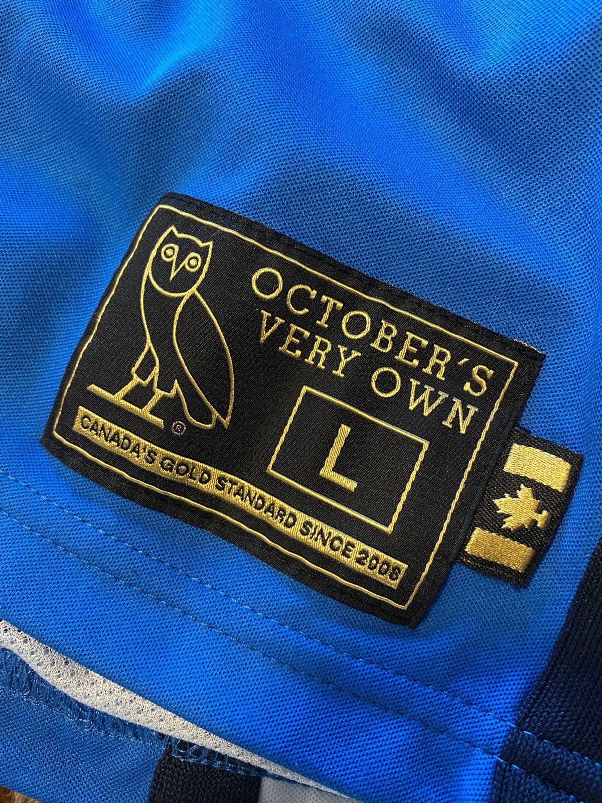 Octobers Very Own FINAL DROP BEFORE REMOVAL‼️ OVO Basketball Jersey - Blue Size US L / EU 52-54 / 3 - 4 Thumbnail