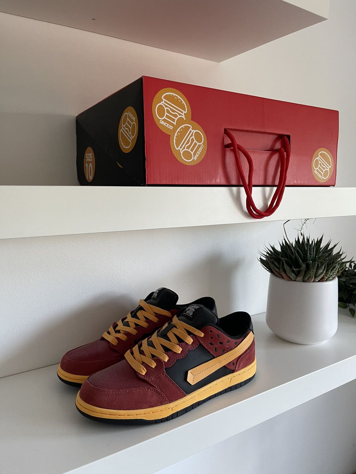 Vandy The Pink Vandy The Pink 'Spicy Burger' Dunk Low | Grailed