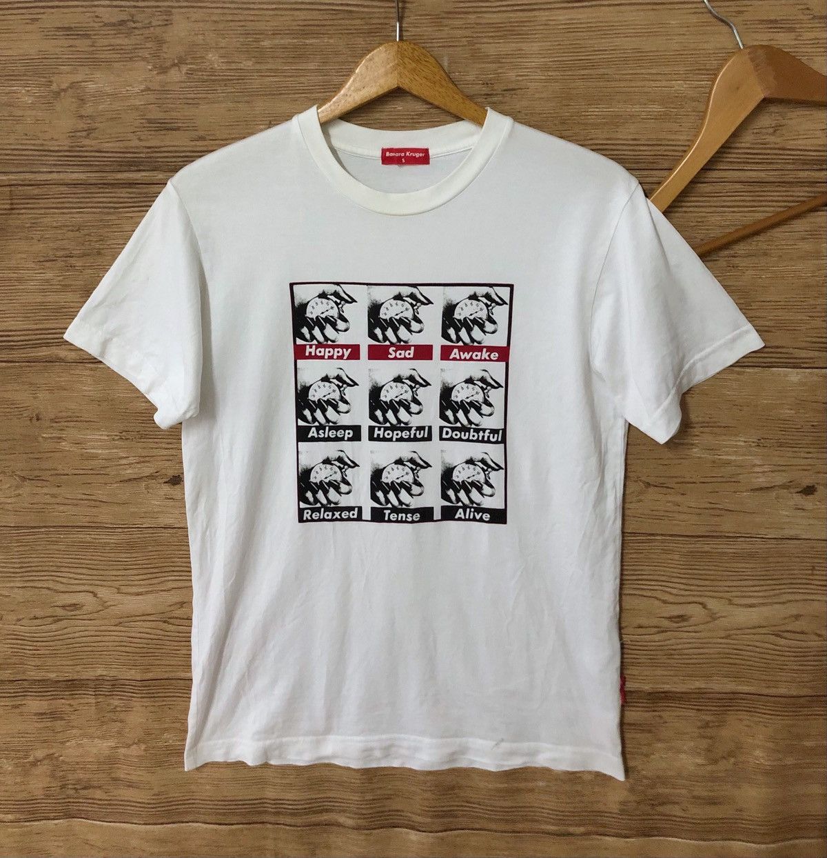 Vintage Barbara Kruger T shirt S Fit M Pop Art Warhol
