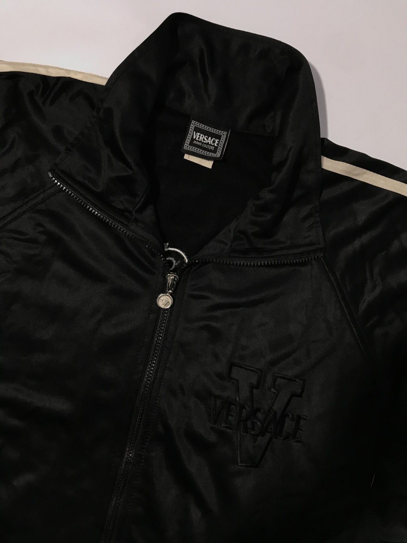 Versace Jeans Couture × Vintage Vintage Jeans Couture Track Jacket Size US L / EU 52-54 / 3 - 4 Thumbnail