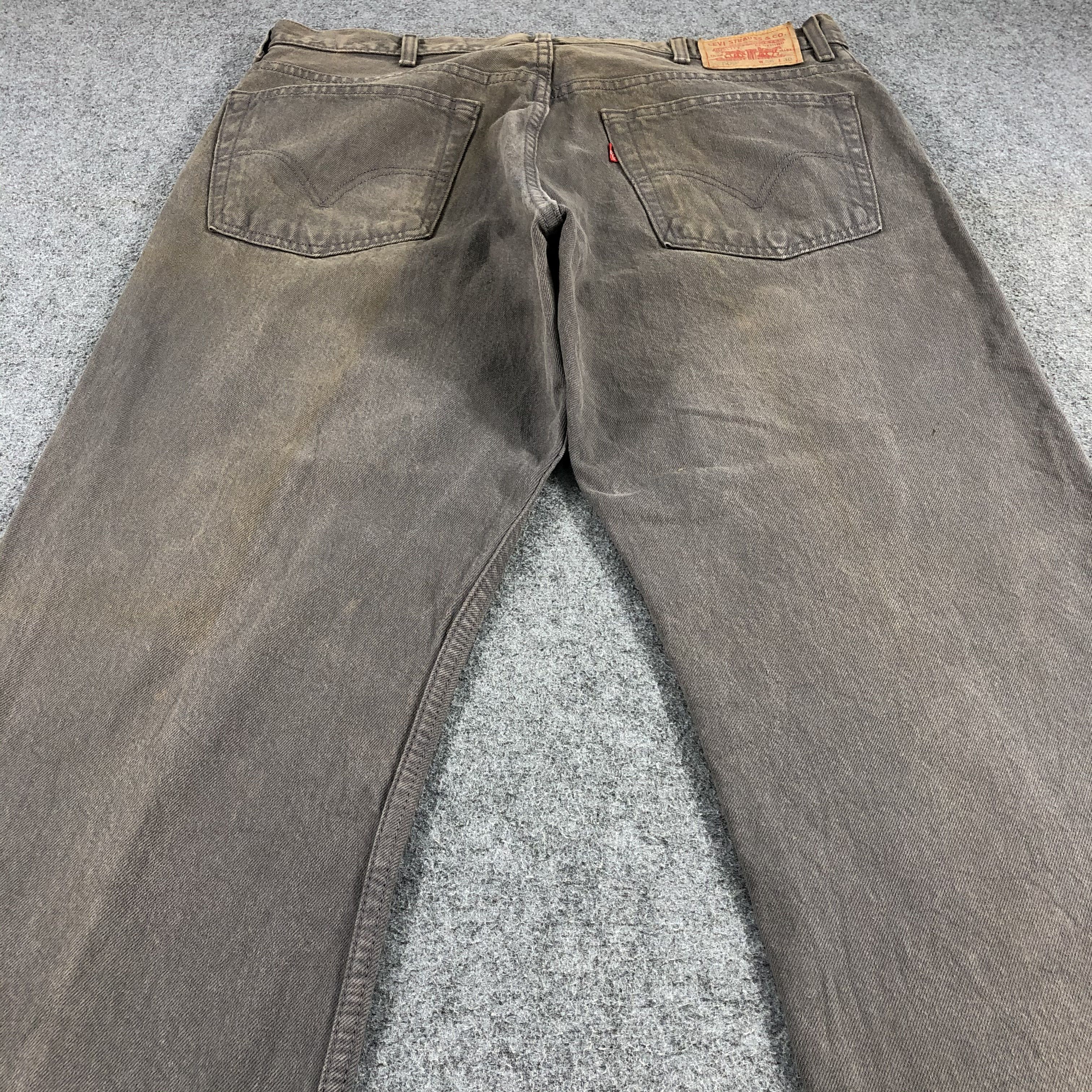 Levi's Vintage Levis 505 Earth Tone Jeans-JM1084 Size US 38 / EU 54 - 4 Thumbnail