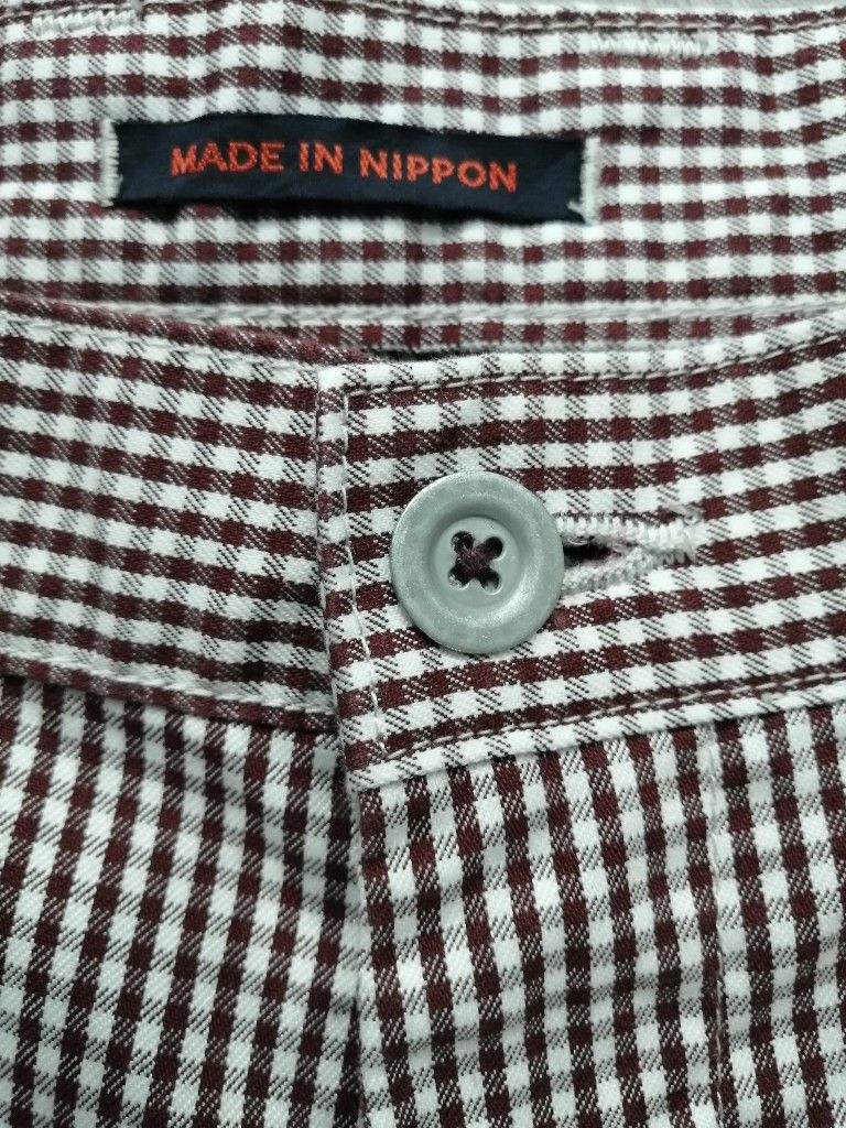 Japanese Brand BLUEWAY Checkered Plaid Painter Pants Made in Japan Size US 32 / EU 48 - 5 Thumbnail