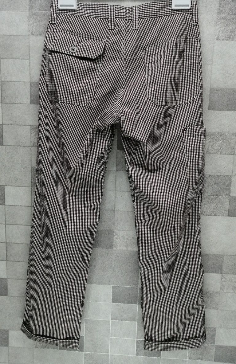 Japanese Brand BLUEWAY Checkered Plaid Painter Pants Made in Japan Size US 32 / EU 48 - 4 Thumbnail