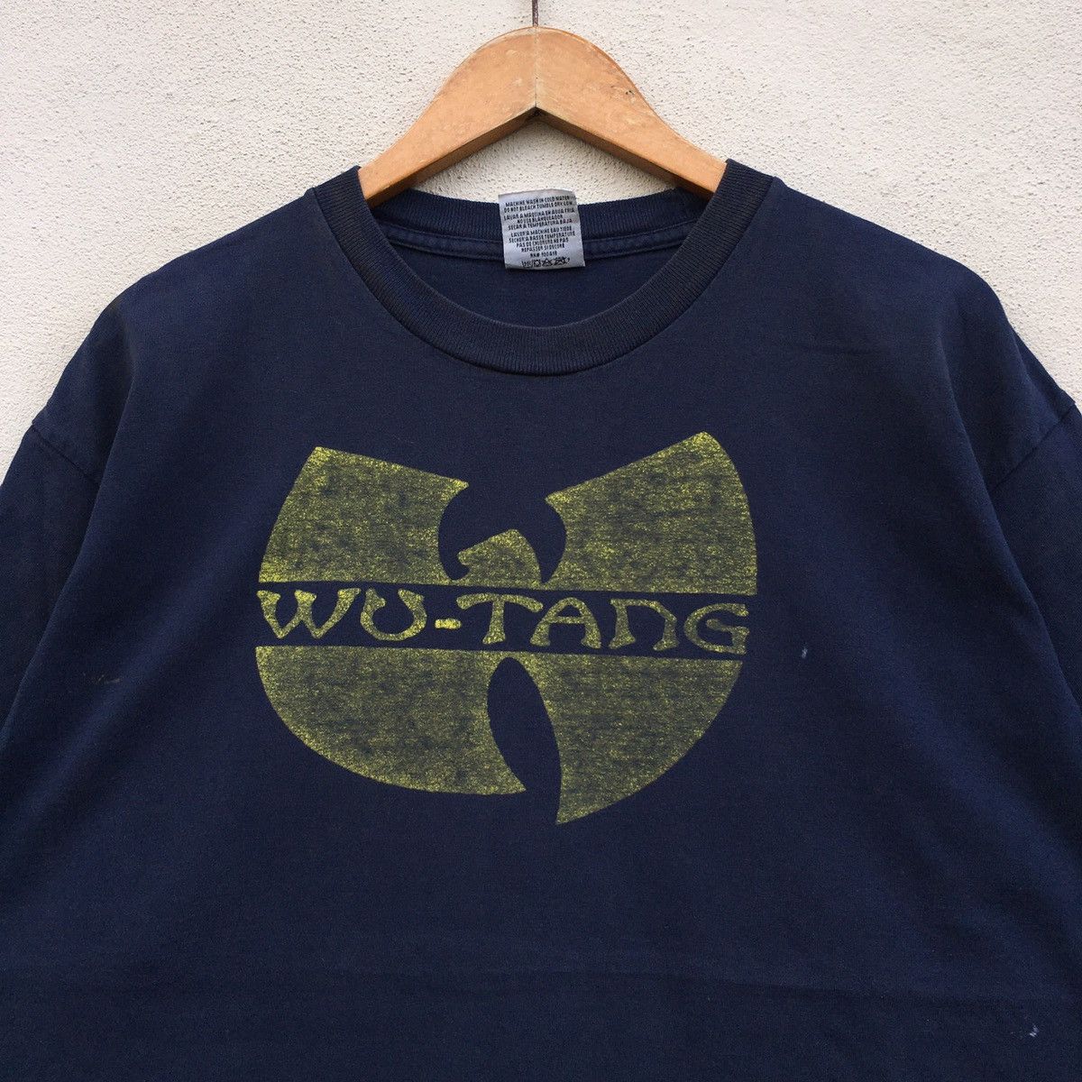 Rap Tees × Vintage × Wu-Tang Clan Vintage WU-TANG CLAN LOGO T-shirt Size US L / EU 52-54 / 3 - 2 Thumbnail