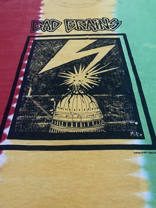 bad brains tie dye shirt