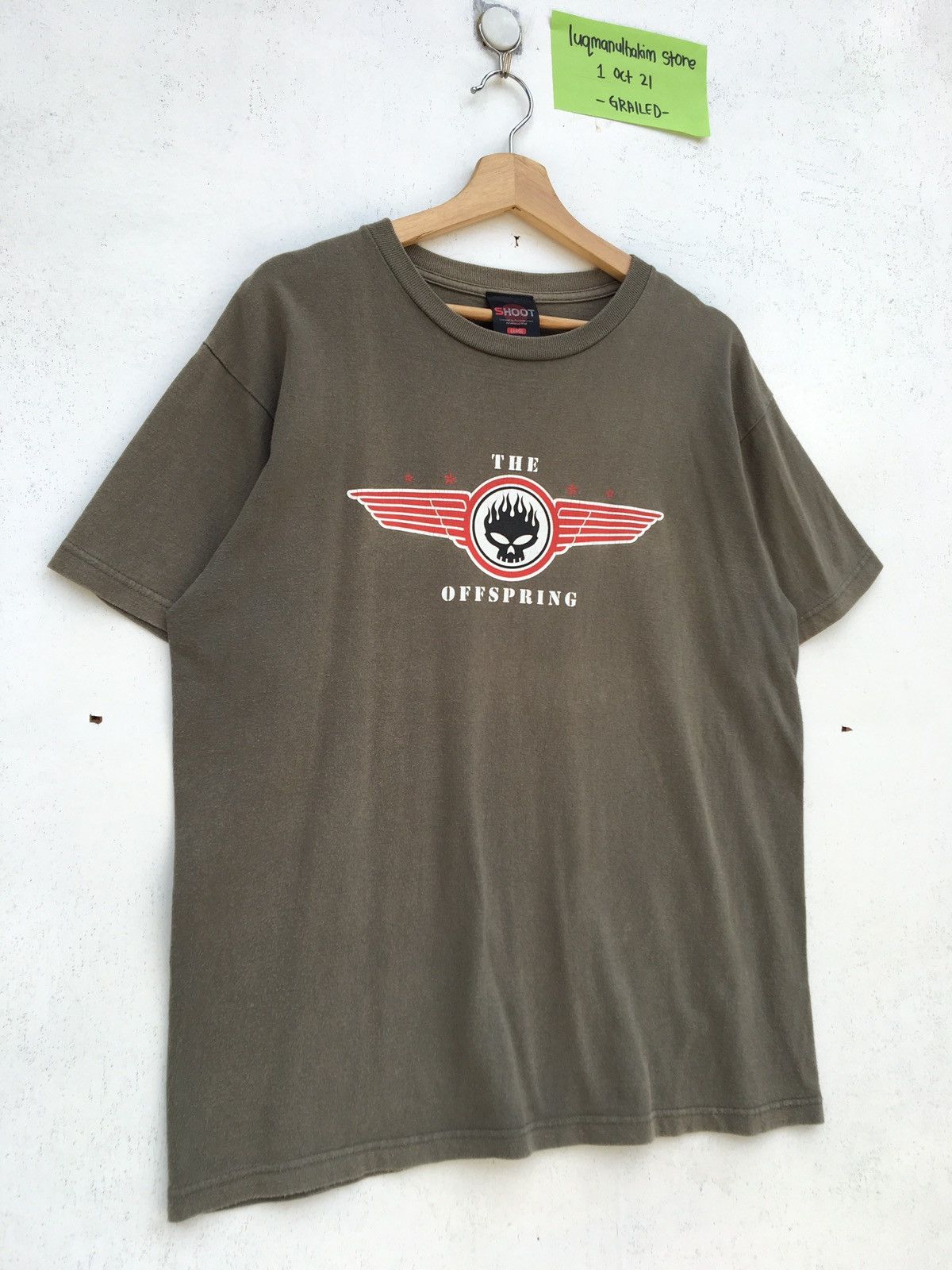 Band Tees Vintage The Offspring American Rock Band Logo Tee Size US L / EU 52-54 / 3 - 3 Thumbnail