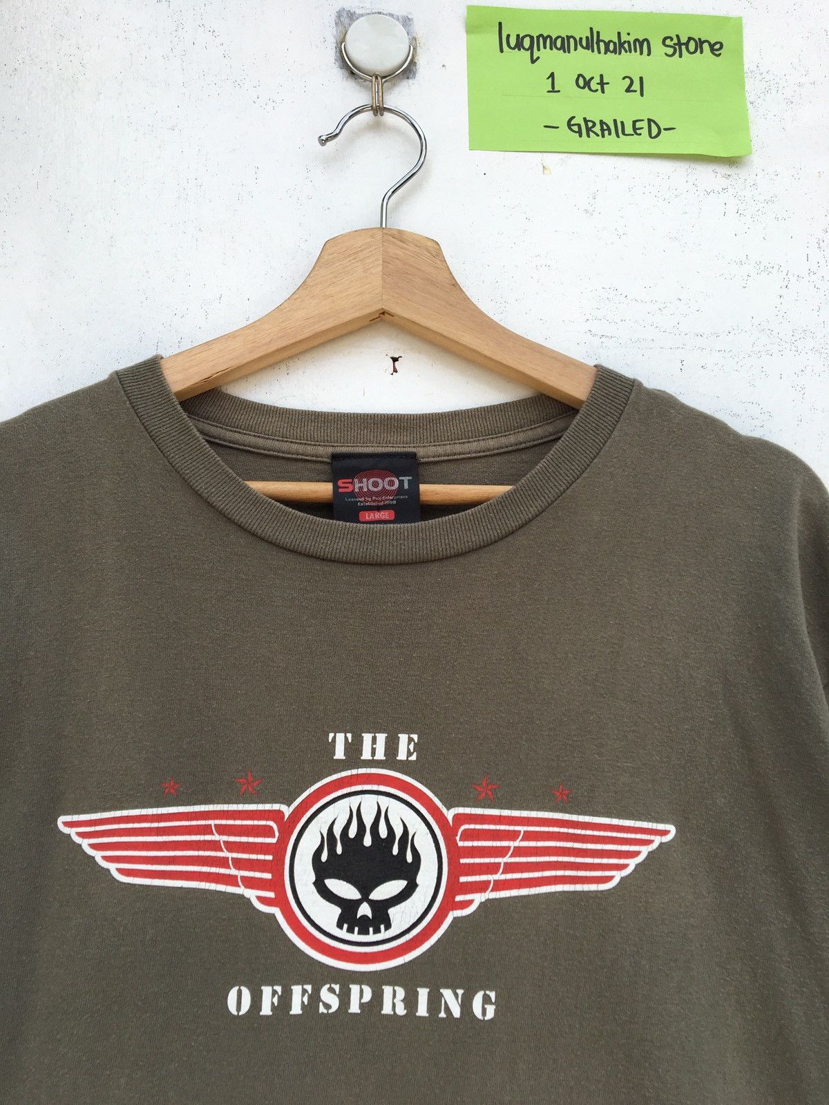 Band Tees Vintage The Offspring American Rock Band Logo Tee Size US L / EU 52-54 / 3 - 5 Thumbnail