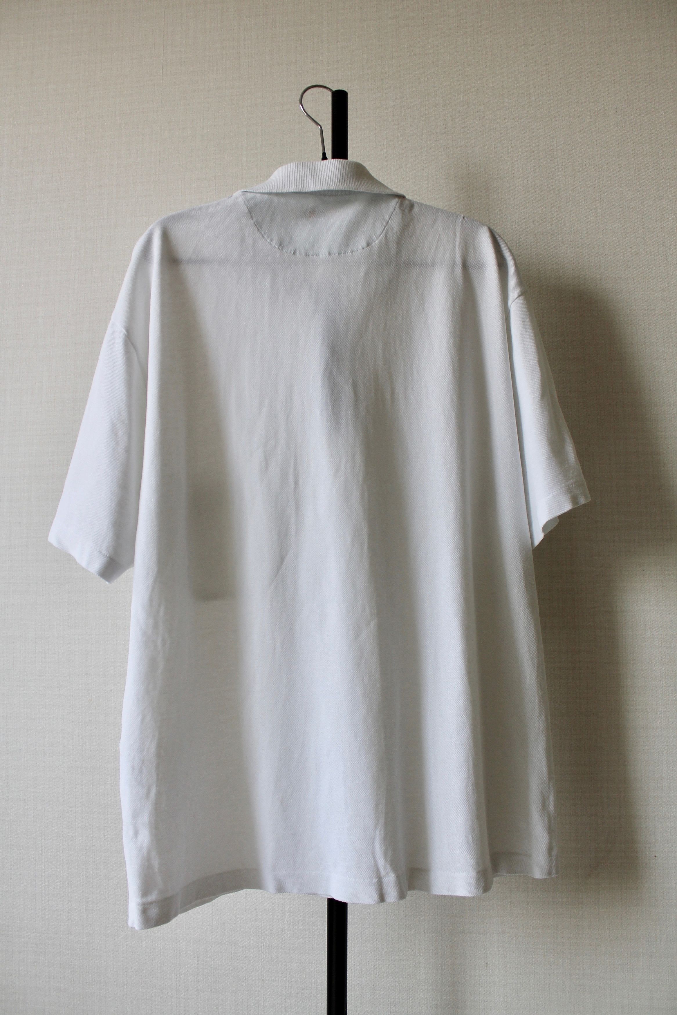 Valentino VALENTINO Uomo Vintage Polo Shirt XL White Cotton Size US XL / EU 56 / 4 - 6 Thumbnail