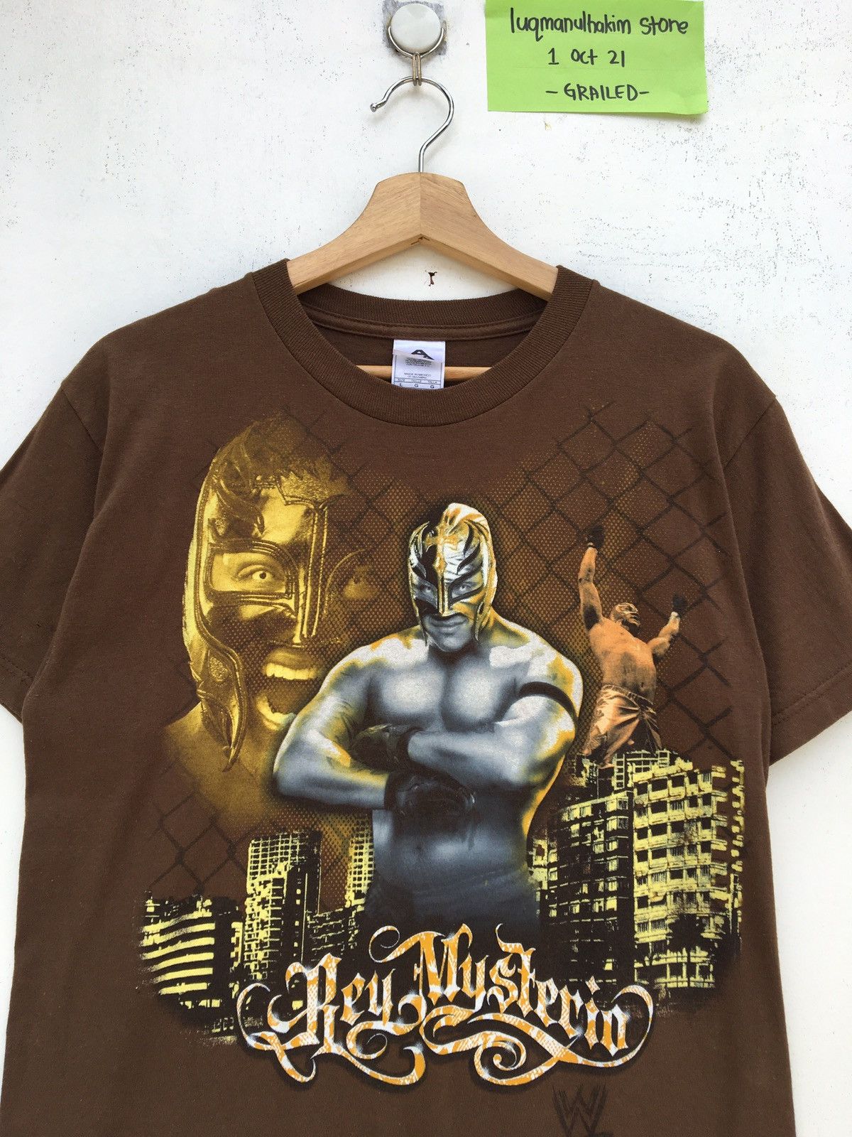 WWE Vintage 90s Rey Mysterio WWE Youth T-Shirt Size US S / EU 44-46 / 1 - 4 Thumbnail