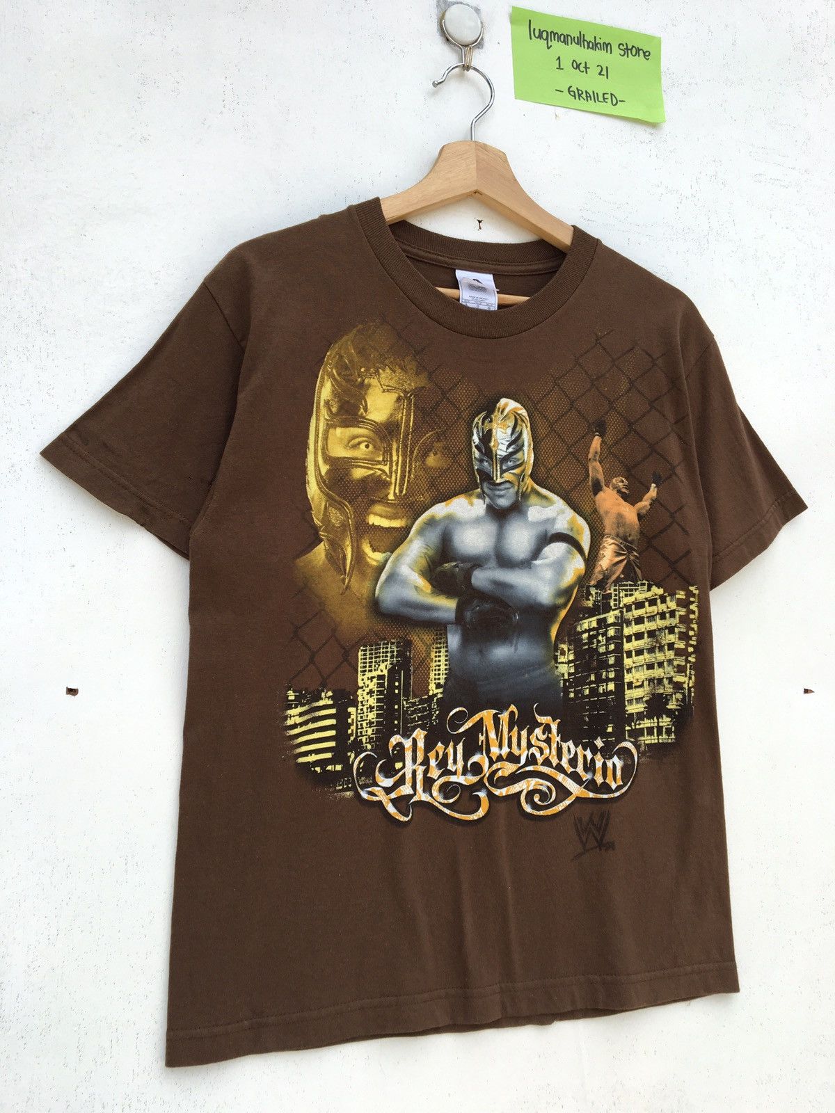 WWE Vintage 90s Rey Mysterio WWE Youth T-Shirt Size US S / EU 44-46 / 1 - 2 Thumbnail