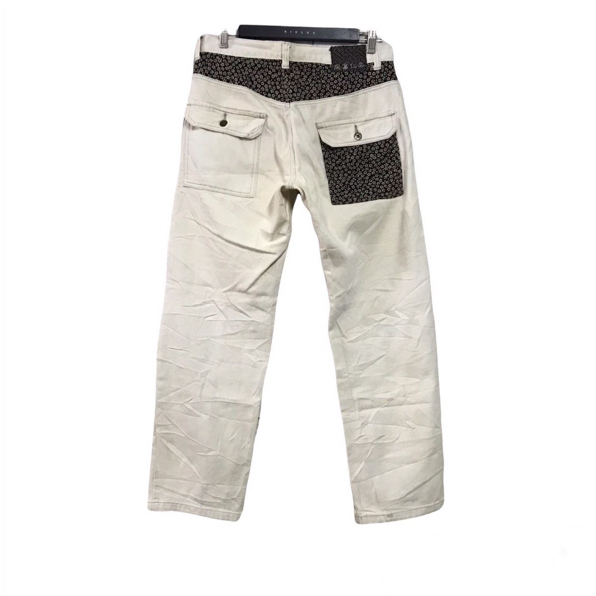 Karakuri Tamashii Japanese Brand INFINITY Denim Bush Pants Patchwork Yakuza Size US 32 / EU 48 - 1 Thumbnail