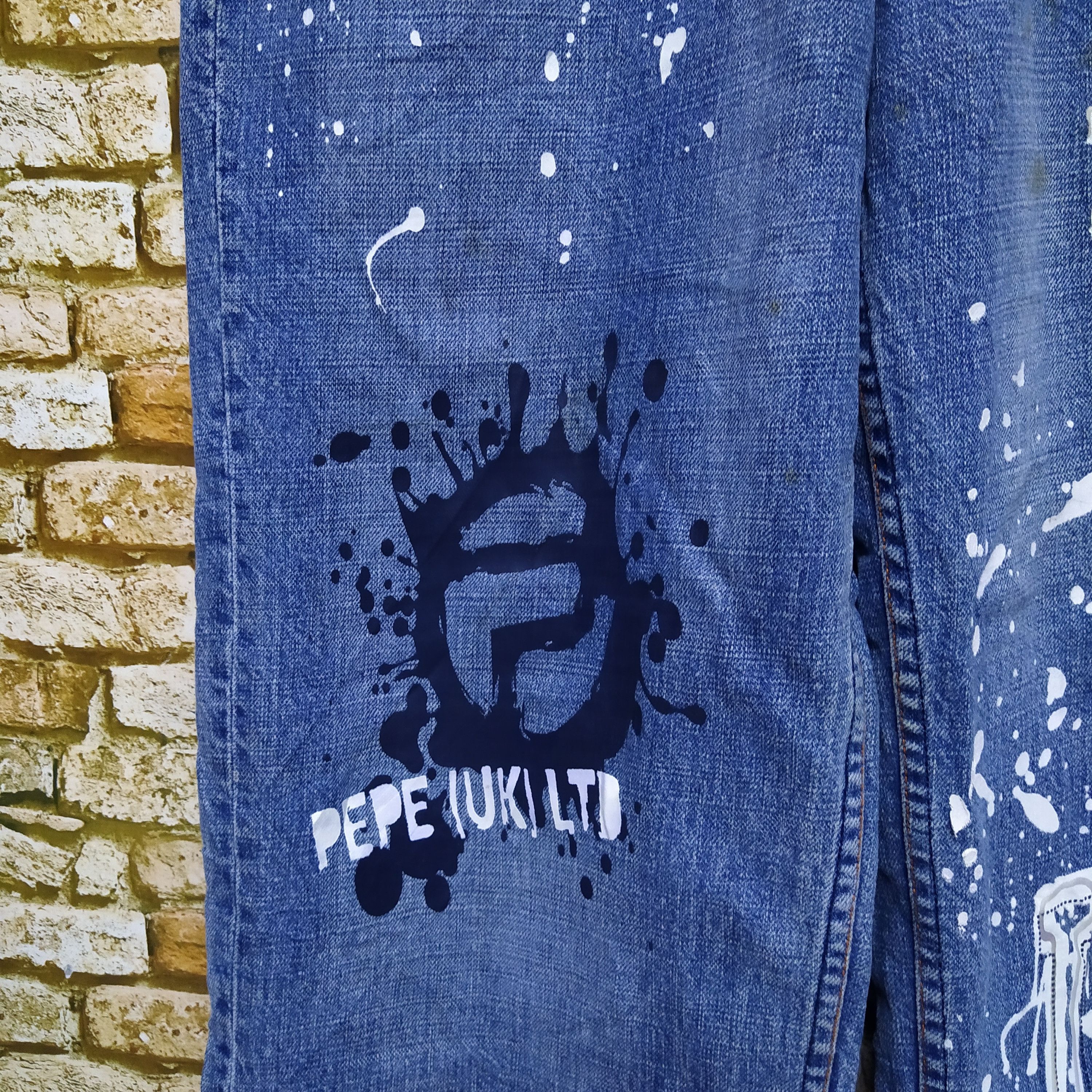 Pepe Jeans PEPE DENIM SPLASH PAINTED (D121) Size US 34 / EU 50 - 4 Thumbnail