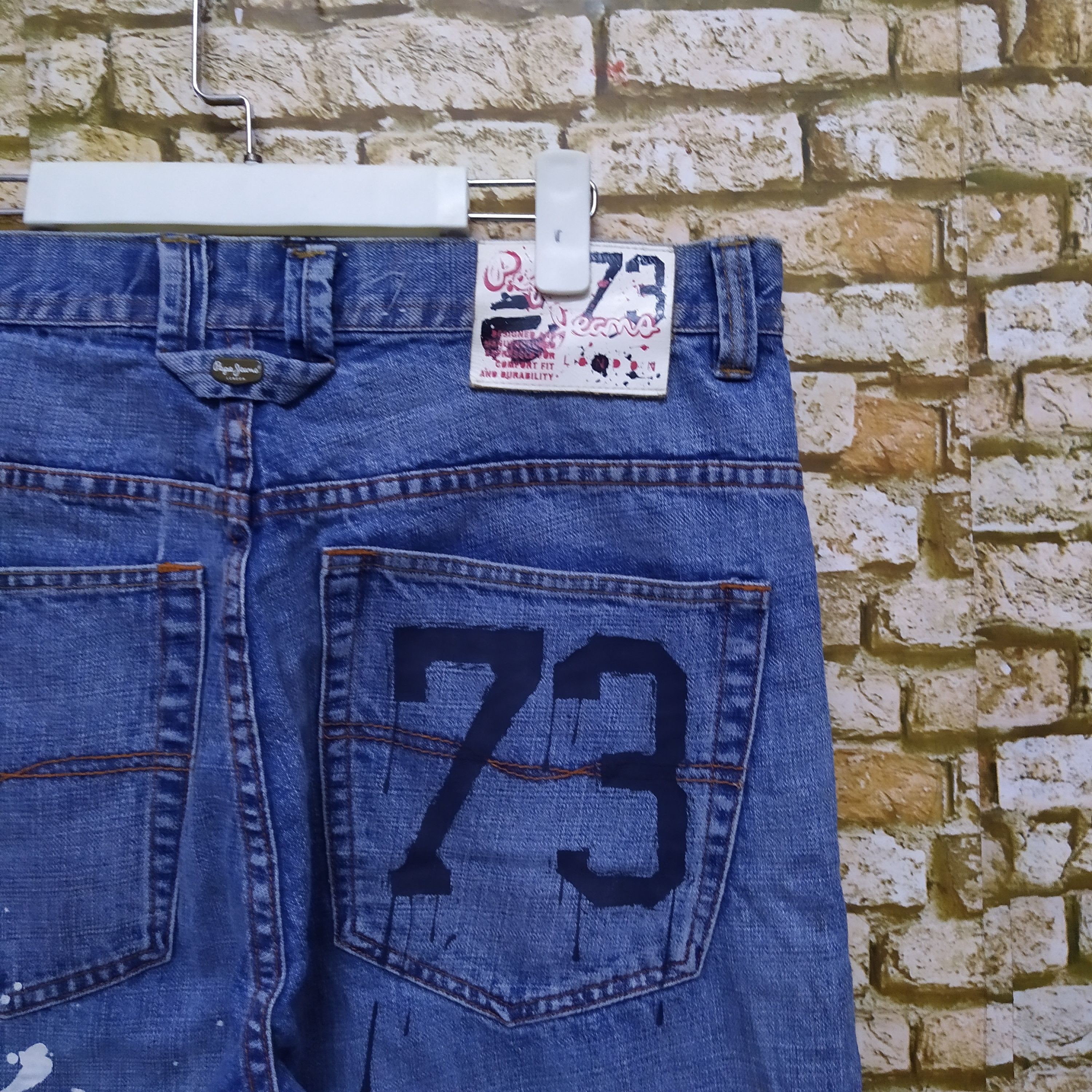 Pepe Jeans PEPE DENIM SPLASH PAINTED (D121) Size US 34 / EU 50 - 10 Thumbnail