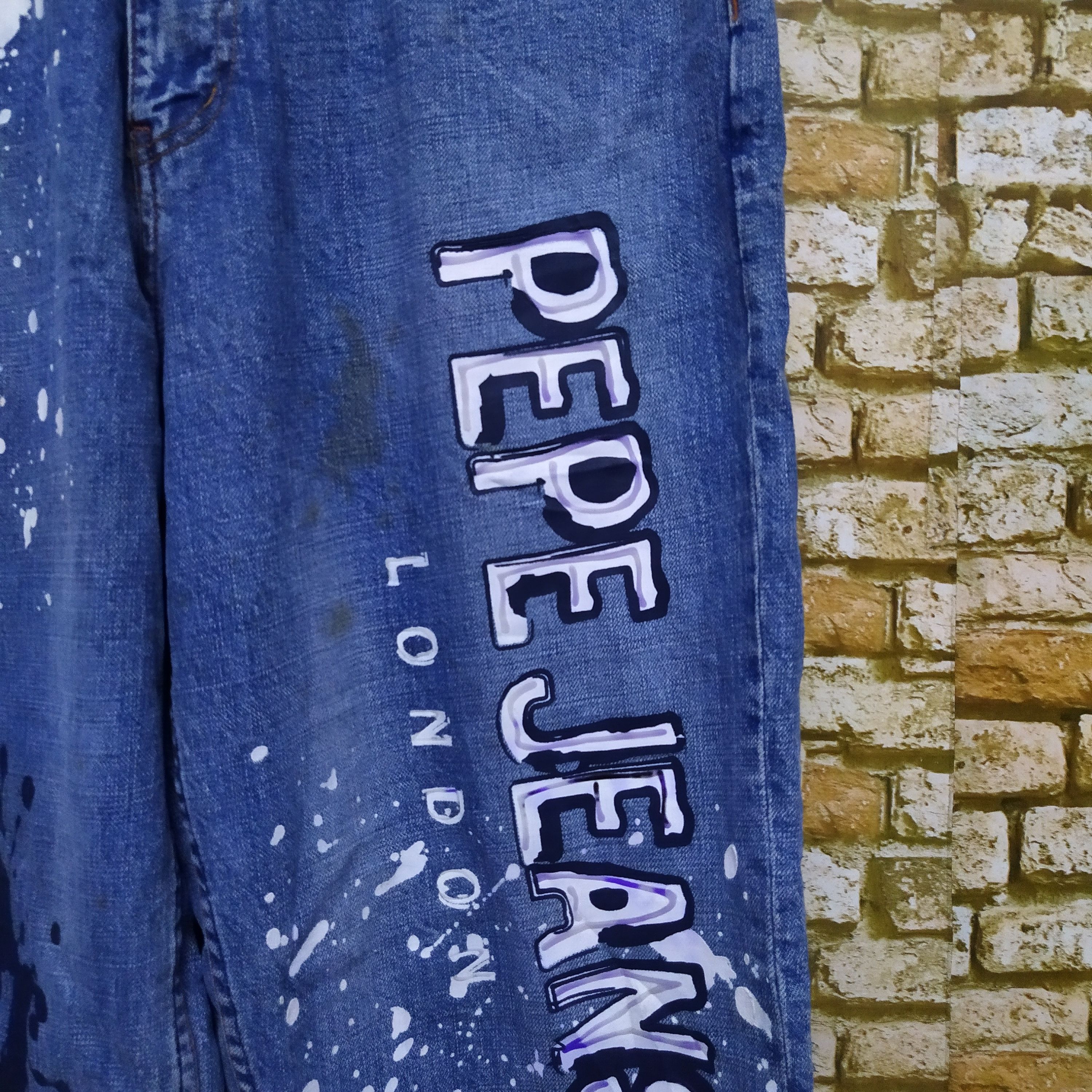 Pepe Jeans PEPE DENIM SPLASH PAINTED (D121) Size US 34 / EU 50 - 3 Thumbnail