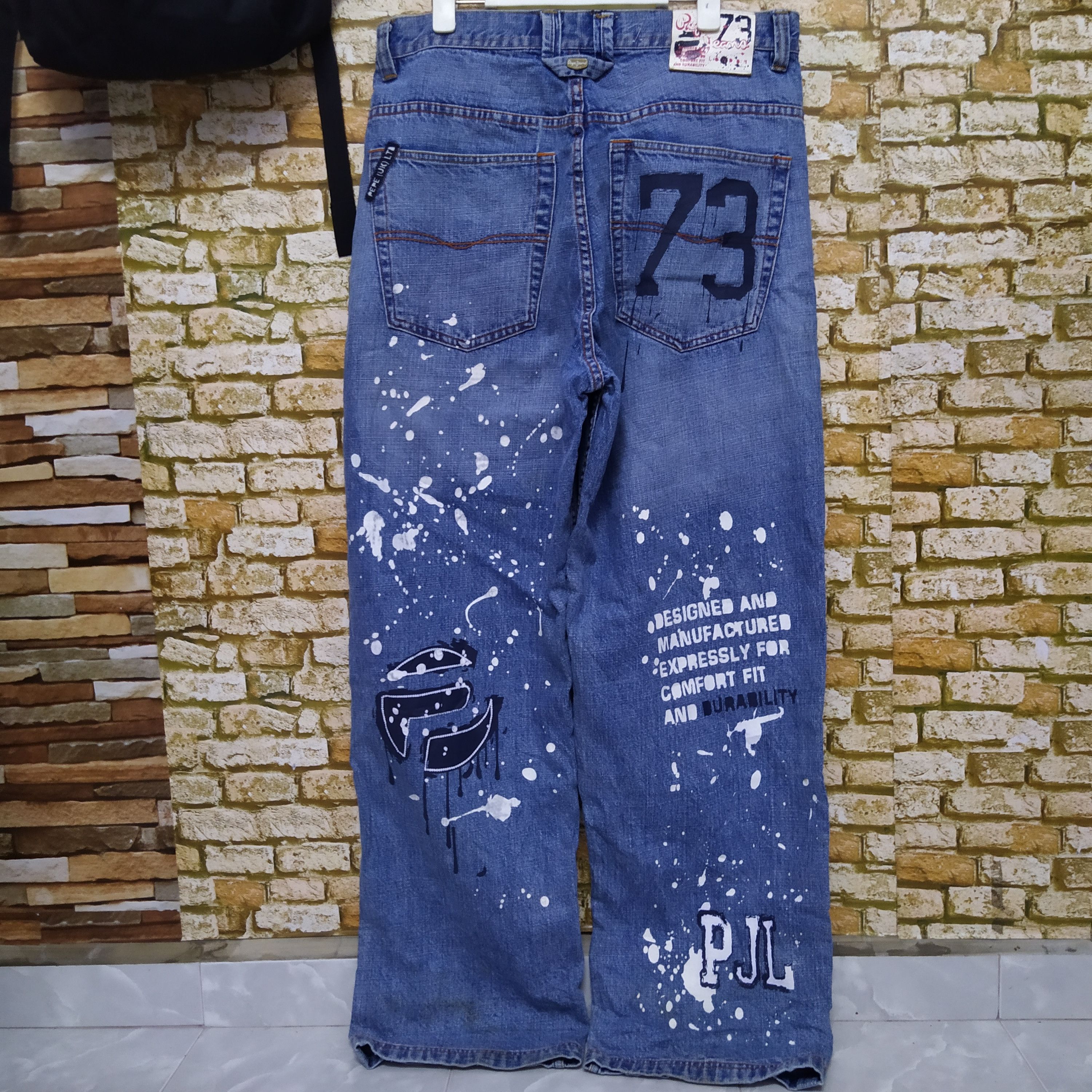 Pepe Jeans PEPE DENIM SPLASH PAINTED (D121) Size US 34 / EU 50 - 7 Thumbnail