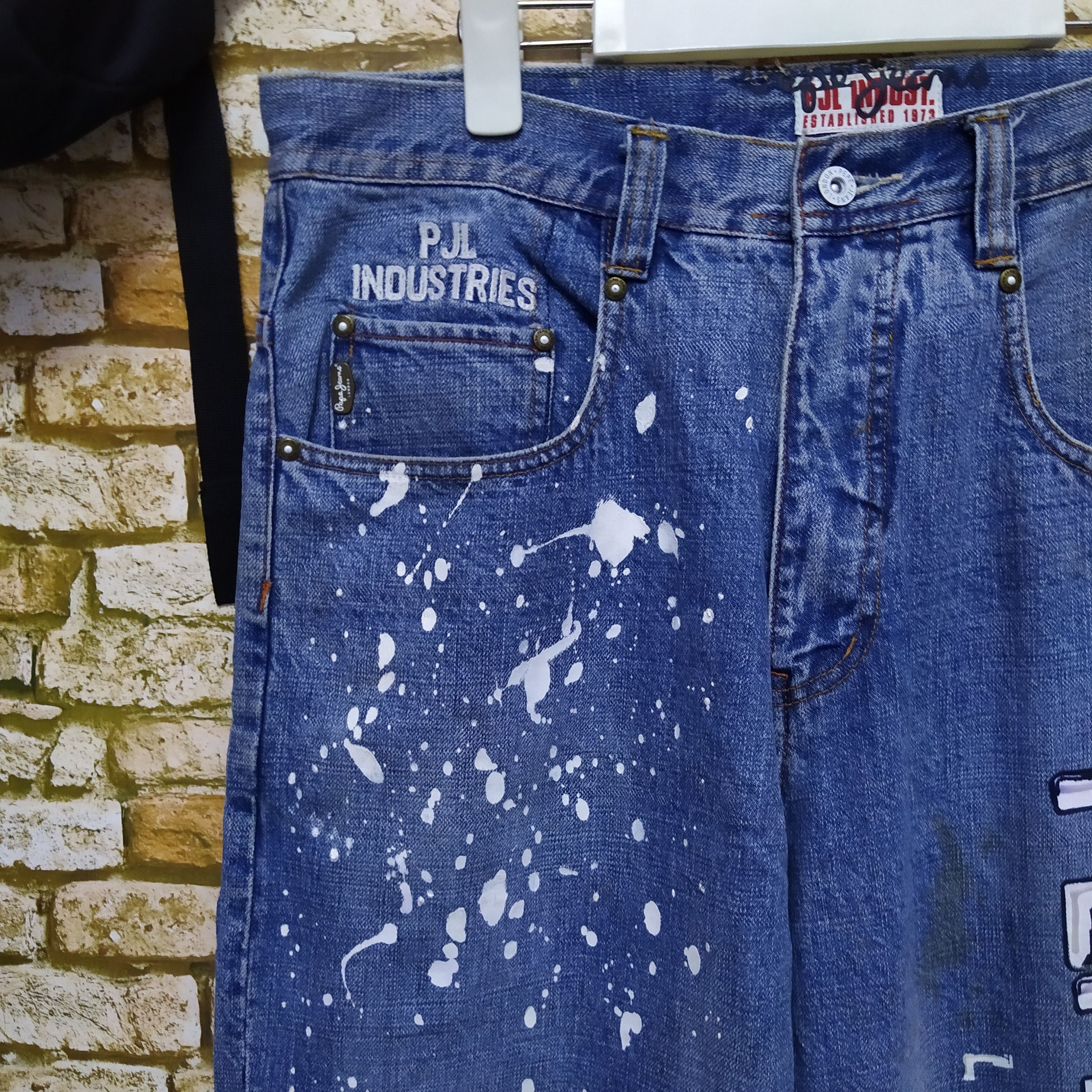 Pepe Jeans PEPE DENIM SPLASH PAINTED (D121) Size US 34 / EU 50 - 5 Thumbnail
