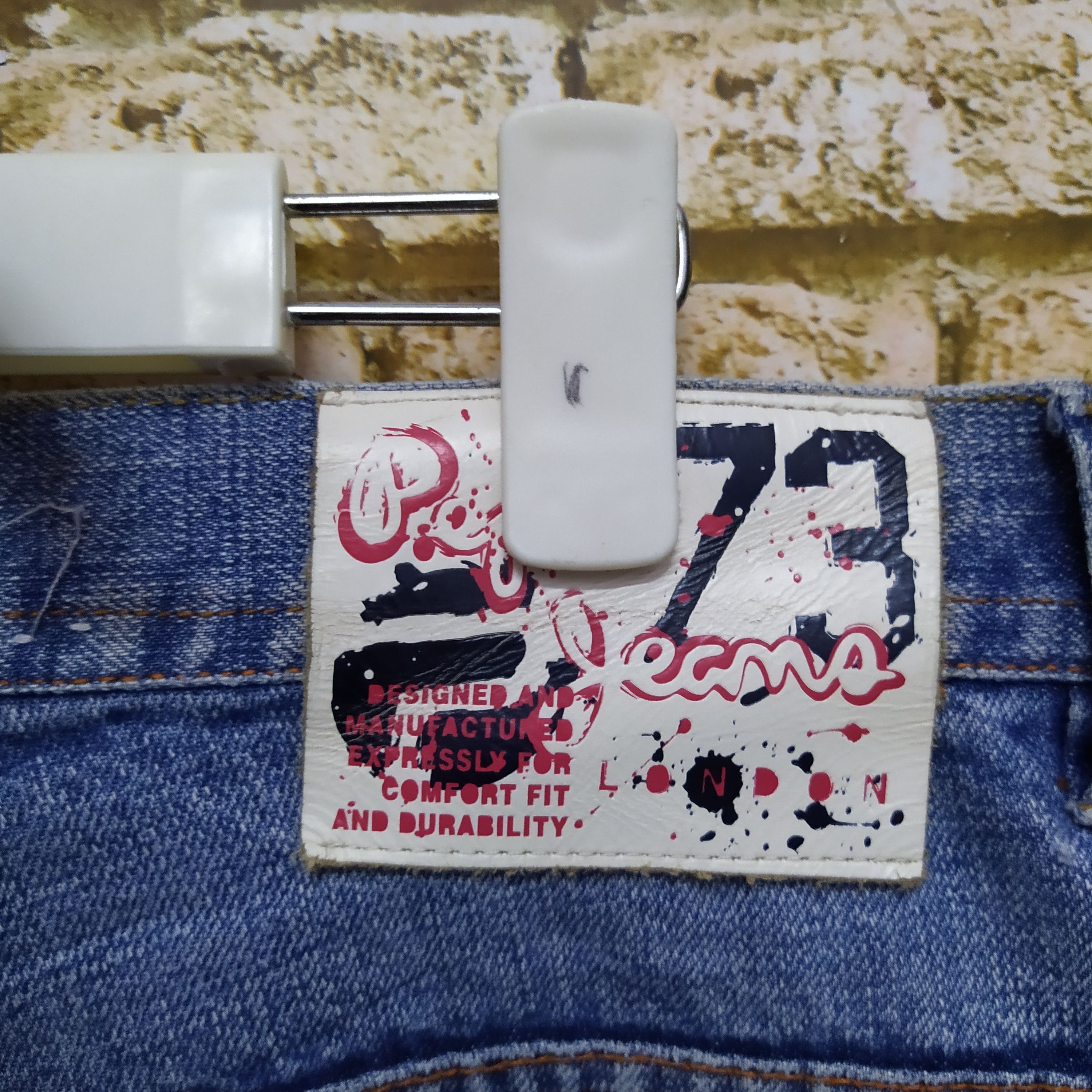 Pepe Jeans PEPE DENIM SPLASH PAINTED (D121) Size US 34 / EU 50 - 12 Thumbnail