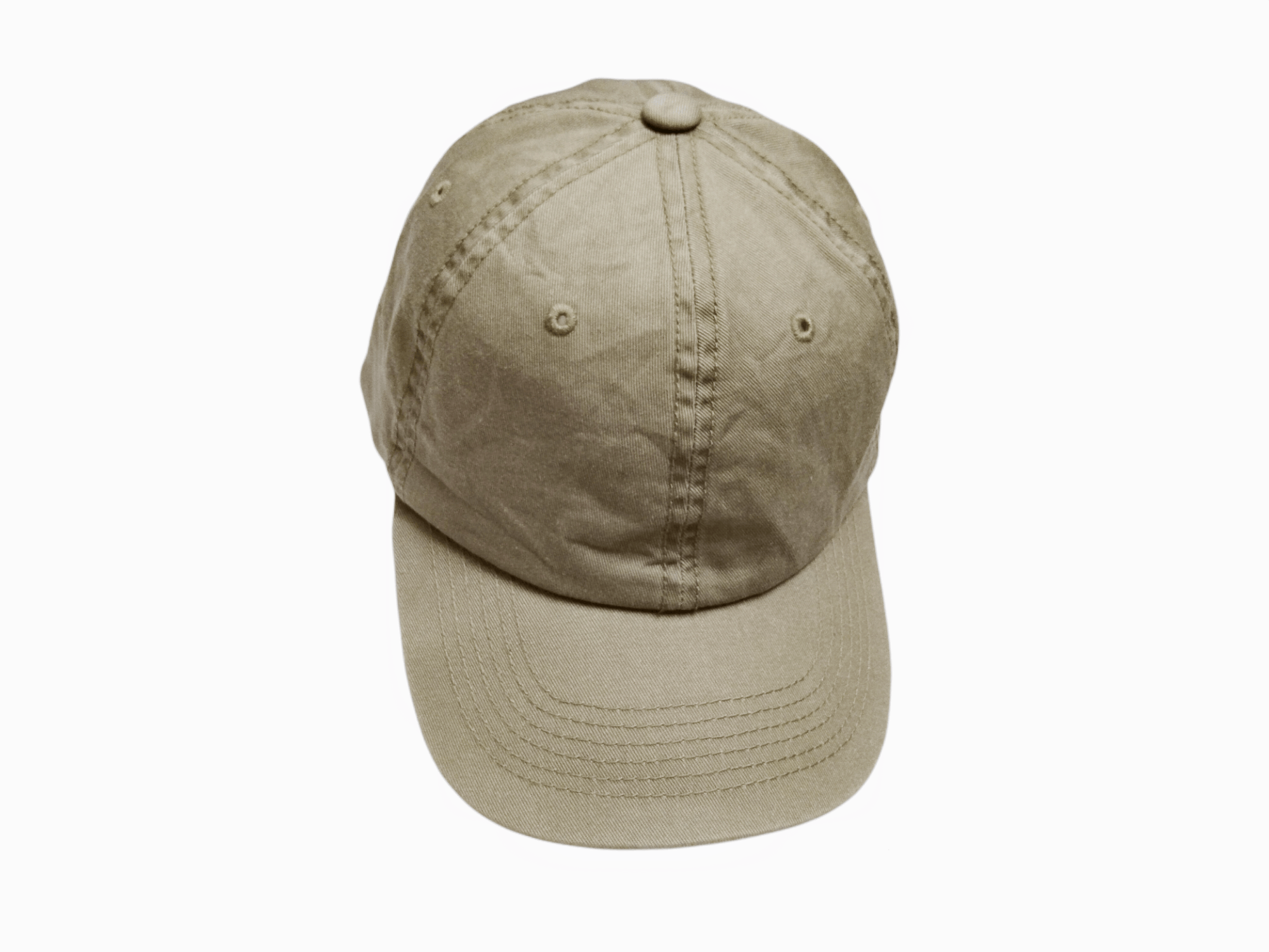 Japanese Brand × Jun Takahashi × Uniqlo VINTAGE UNIQLO KHAKI STRAPBACK HAT Size ONE SIZE - 7 Thumbnail
