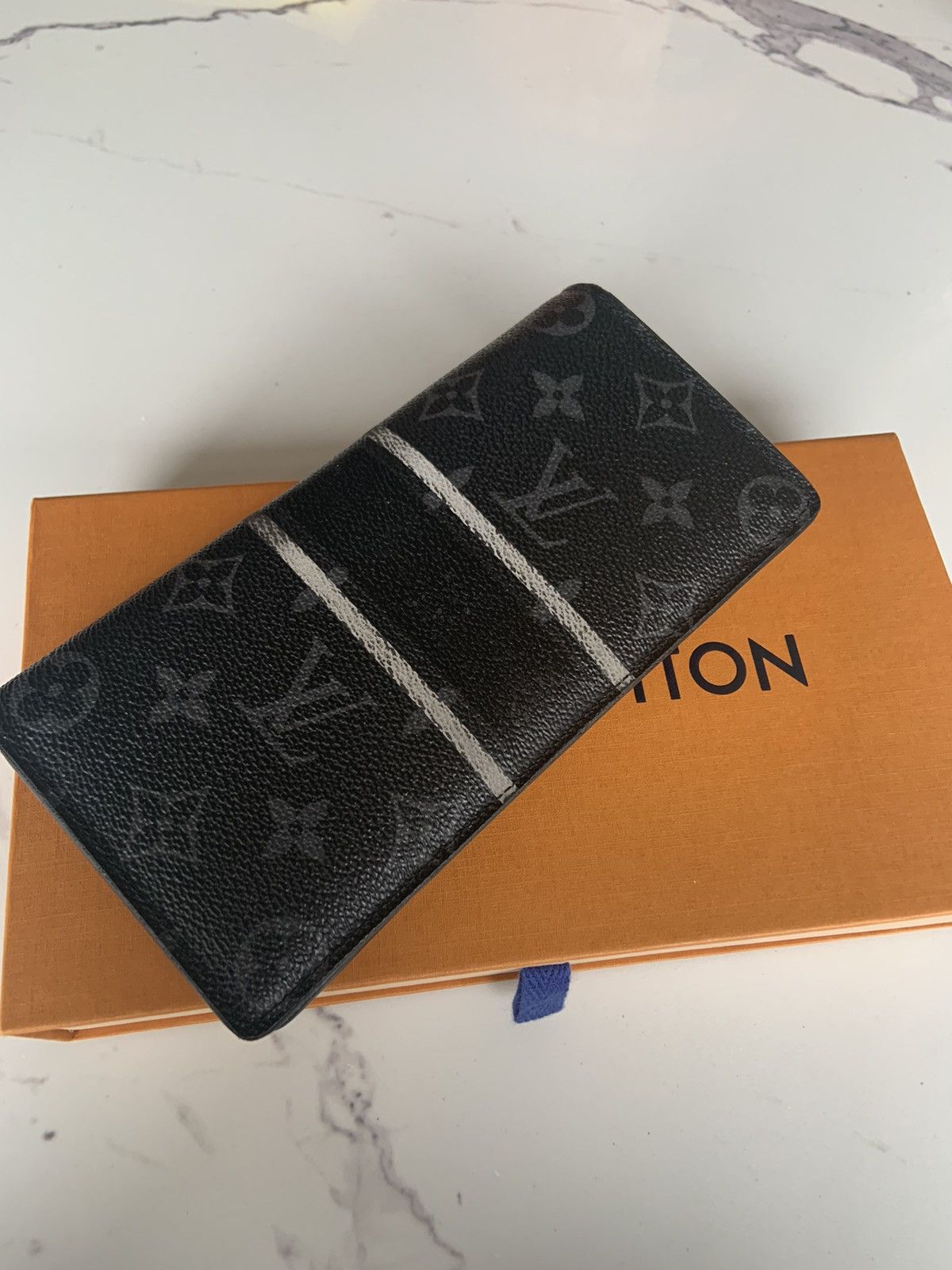 Louis Vuitton Louis Vuitton Fragment Monogram Eclipse Wallet Bi Fold Long Grailed 5991