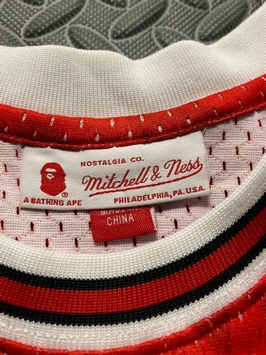 Bape × Mitchell & Ness Bape Mitchell & Ness NBA Chicago Bulls Jersey S Size US S / EU 44-46 / 1 - 3 Thumbnail