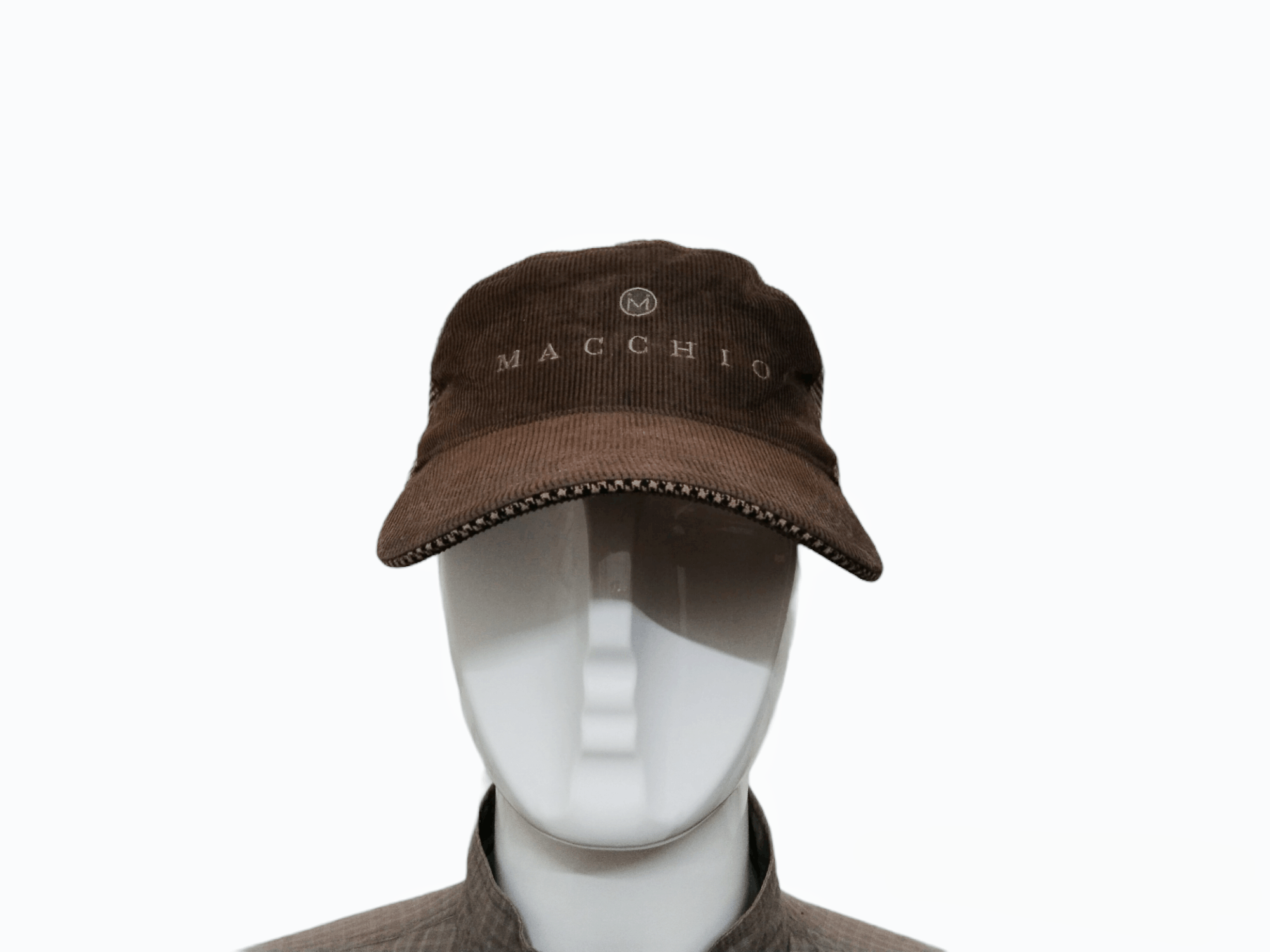 Designer × Vintage MACCHIO VINTAGE 7 PANELS CORDUROY STRAPBACK Size ONE SIZE - 7 Thumbnail