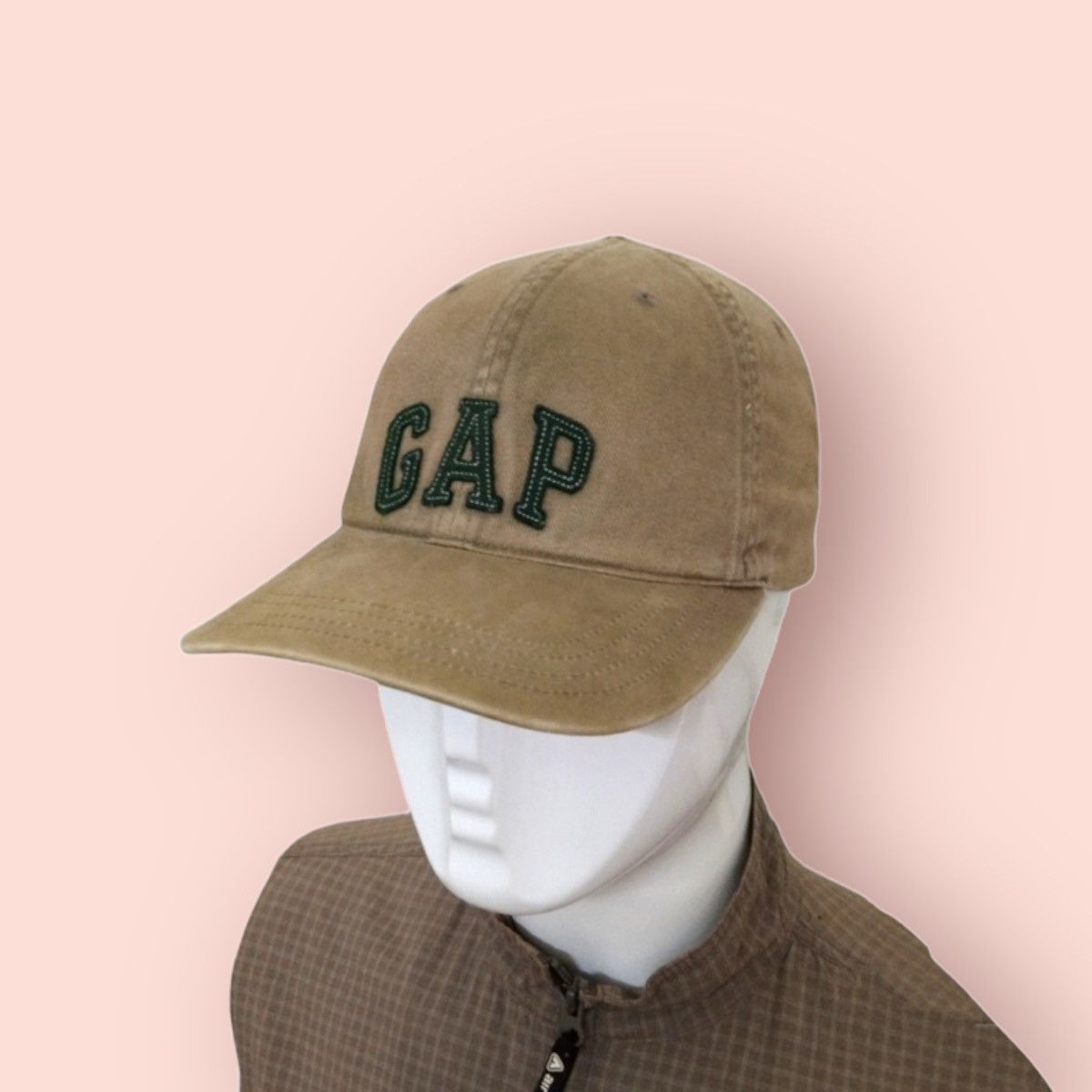 Gap × Vintage RARE VINTAGE OLD KHAKI GAP STRAPBACK CAP Size ONE SIZE - 4 Thumbnail