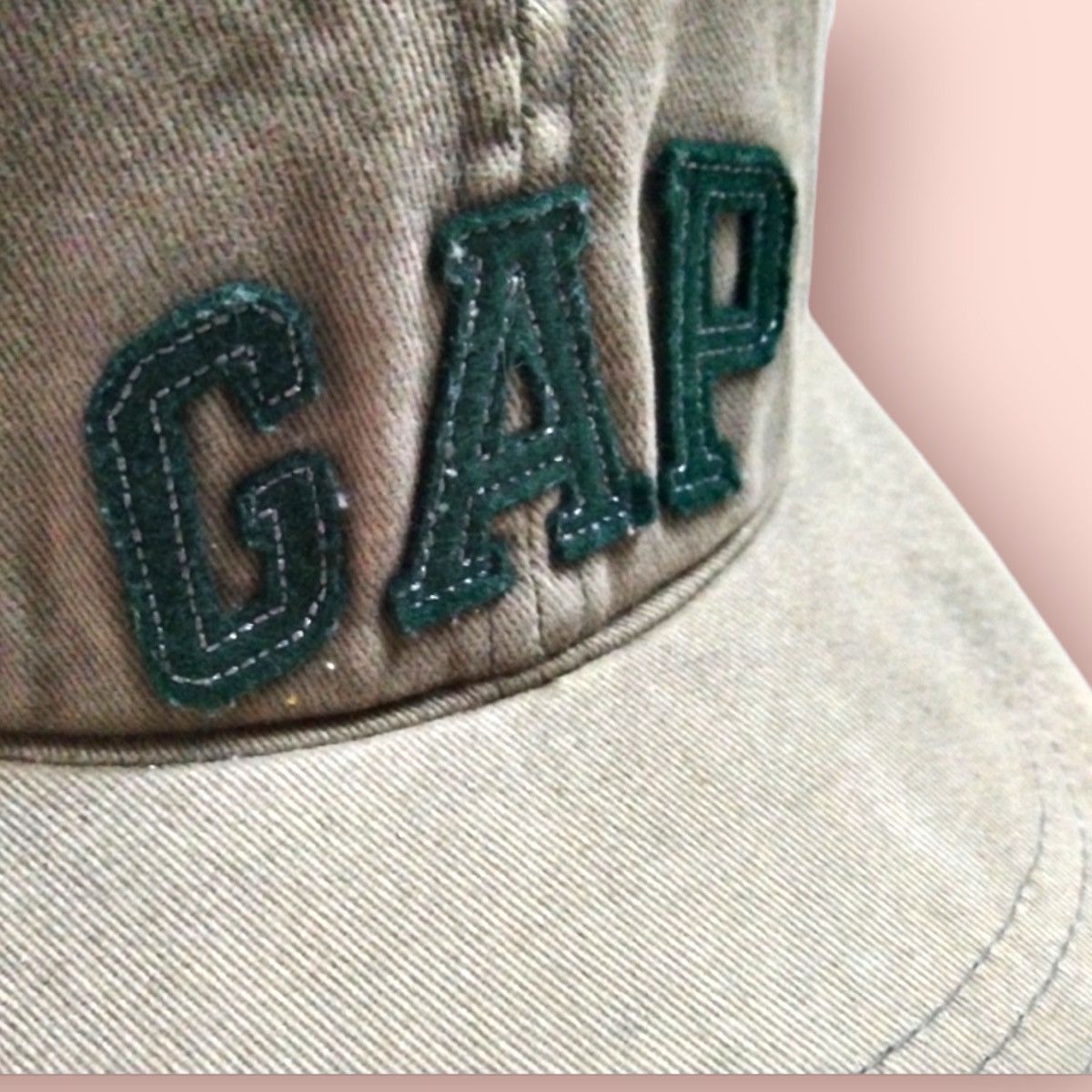Gap × Vintage RARE VINTAGE OLD KHAKI GAP STRAPBACK CAP Size ONE SIZE - 5 Thumbnail