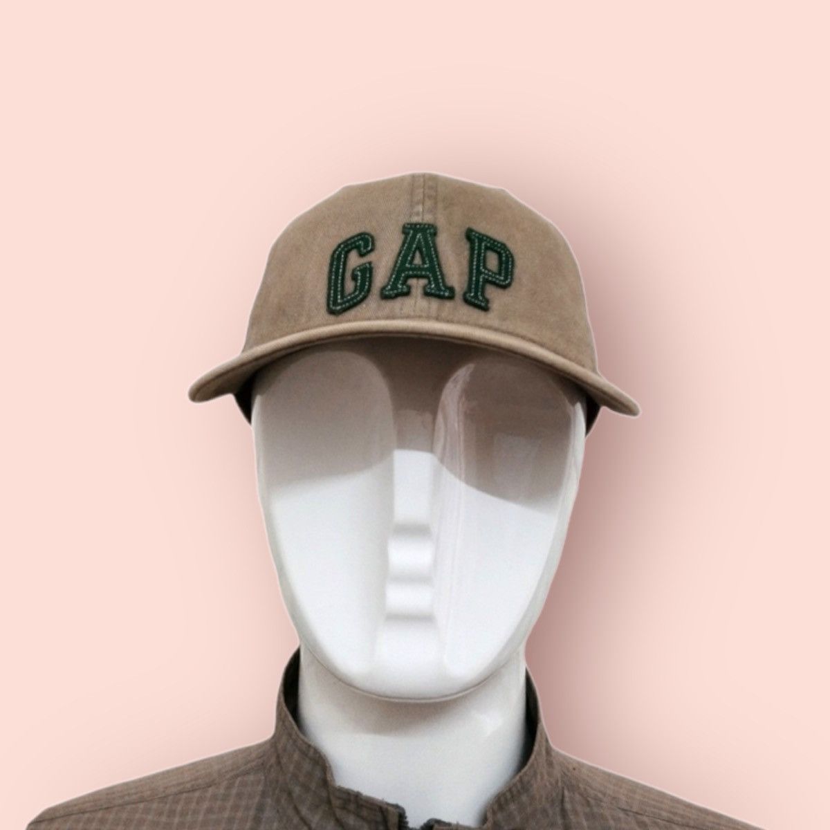 Gap × Vintage RARE VINTAGE OLD KHAKI GAP STRAPBACK CAP Size ONE SIZE - 1 Thumbnail