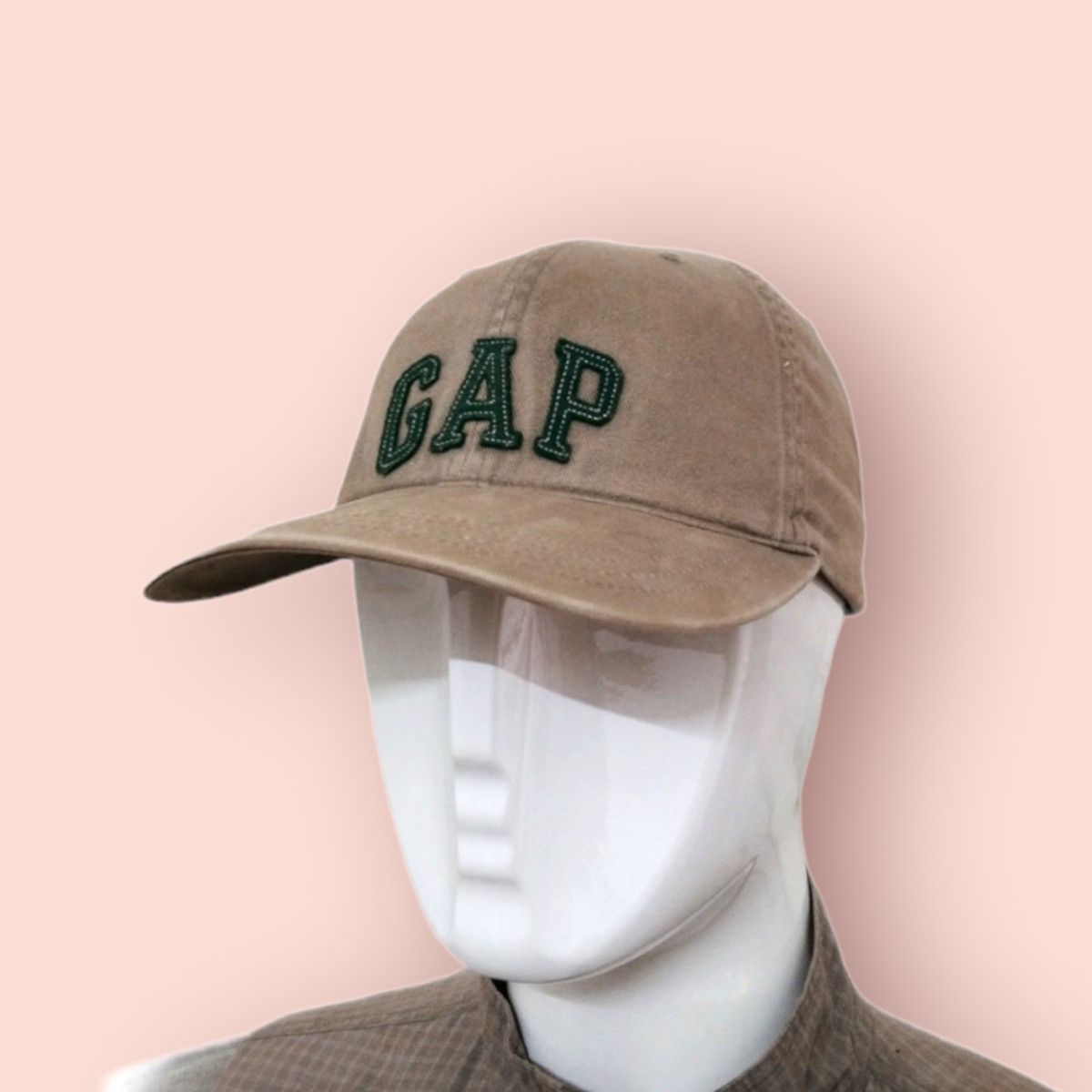 Gap × Vintage RARE VINTAGE OLD KHAKI GAP STRAPBACK CAP Size ONE SIZE - 2 Thumbnail