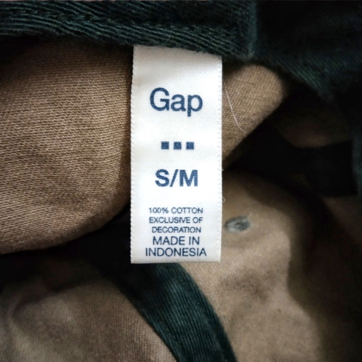 Gap × Vintage RARE VINTAGE OLD KHAKI GAP STRAPBACK CAP Size ONE SIZE - 13 Thumbnail