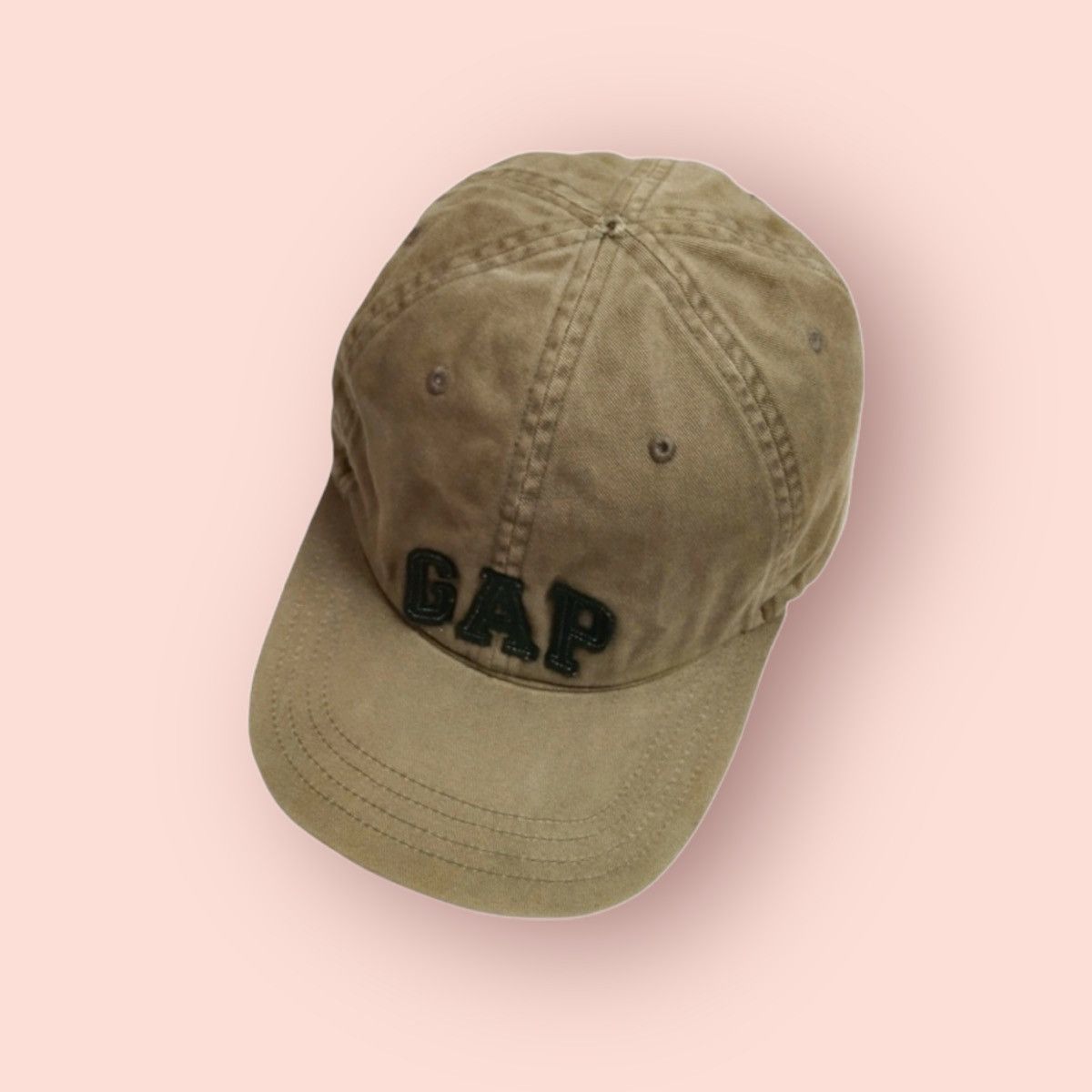 Gap × Vintage RARE VINTAGE OLD KHAKI GAP STRAPBACK CAP Size ONE SIZE - 6 Thumbnail