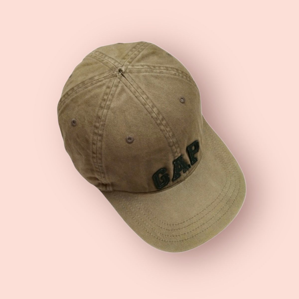 Gap × Vintage RARE VINTAGE OLD KHAKI GAP STRAPBACK CAP Size ONE SIZE - 9 Thumbnail