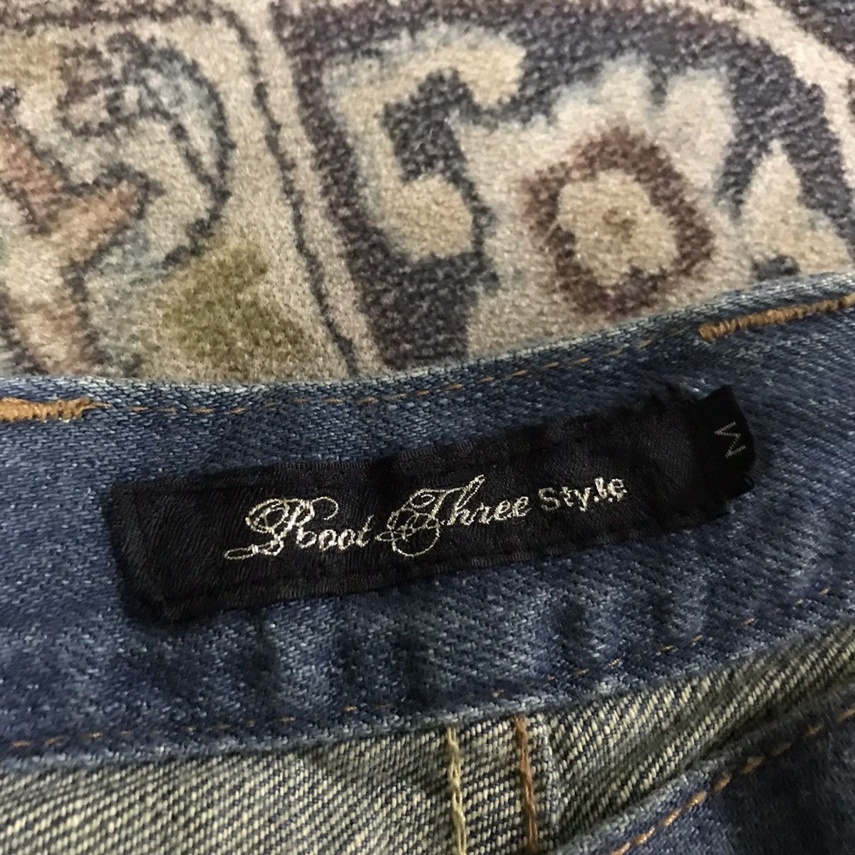 Japanese Brand Japanese Brand ROOT THREE Denim Flares Leather Pocket Size US 32 / EU 48 - 14 Thumbnail