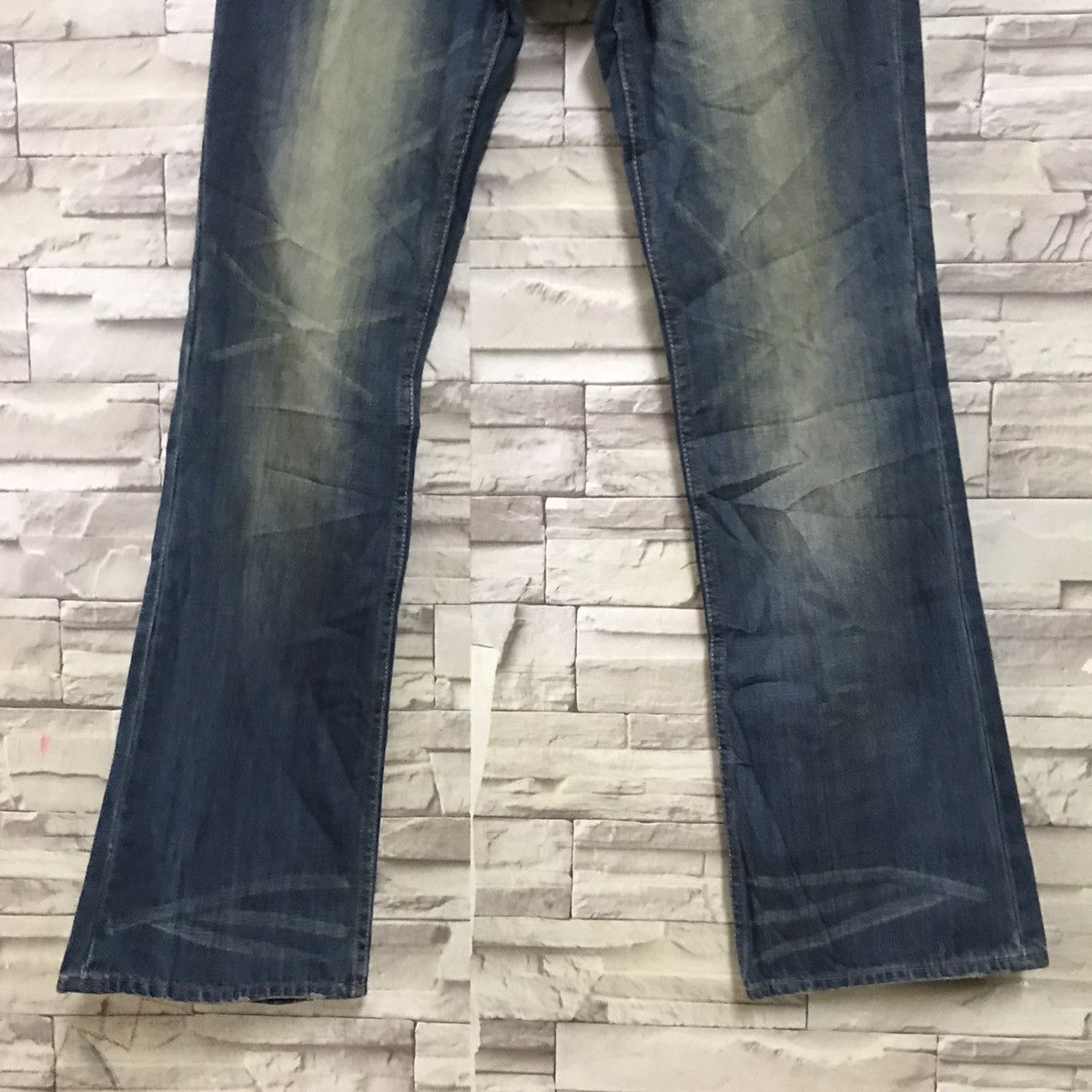 Japanese Brand Japanese Brand ROOT THREE Denim Flares Leather Pocket Size US 32 / EU 48 - 7 Thumbnail