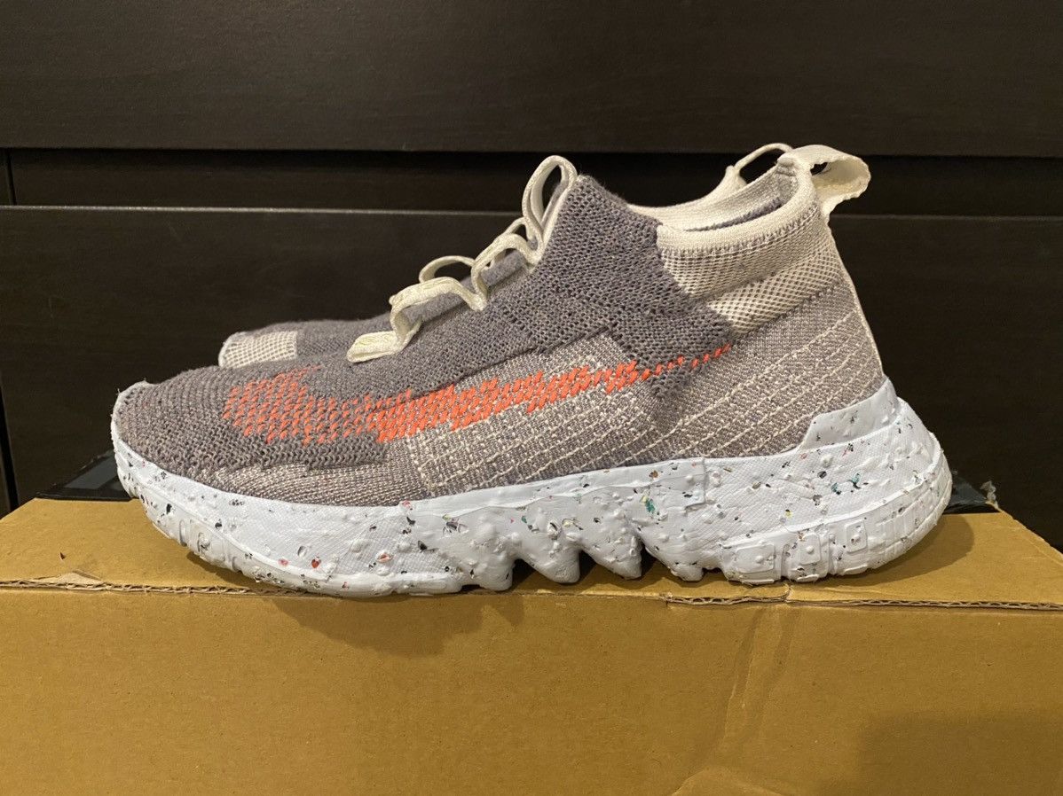 Space Hippie 02 Vast Grey Hyper Crimson OG Colorway